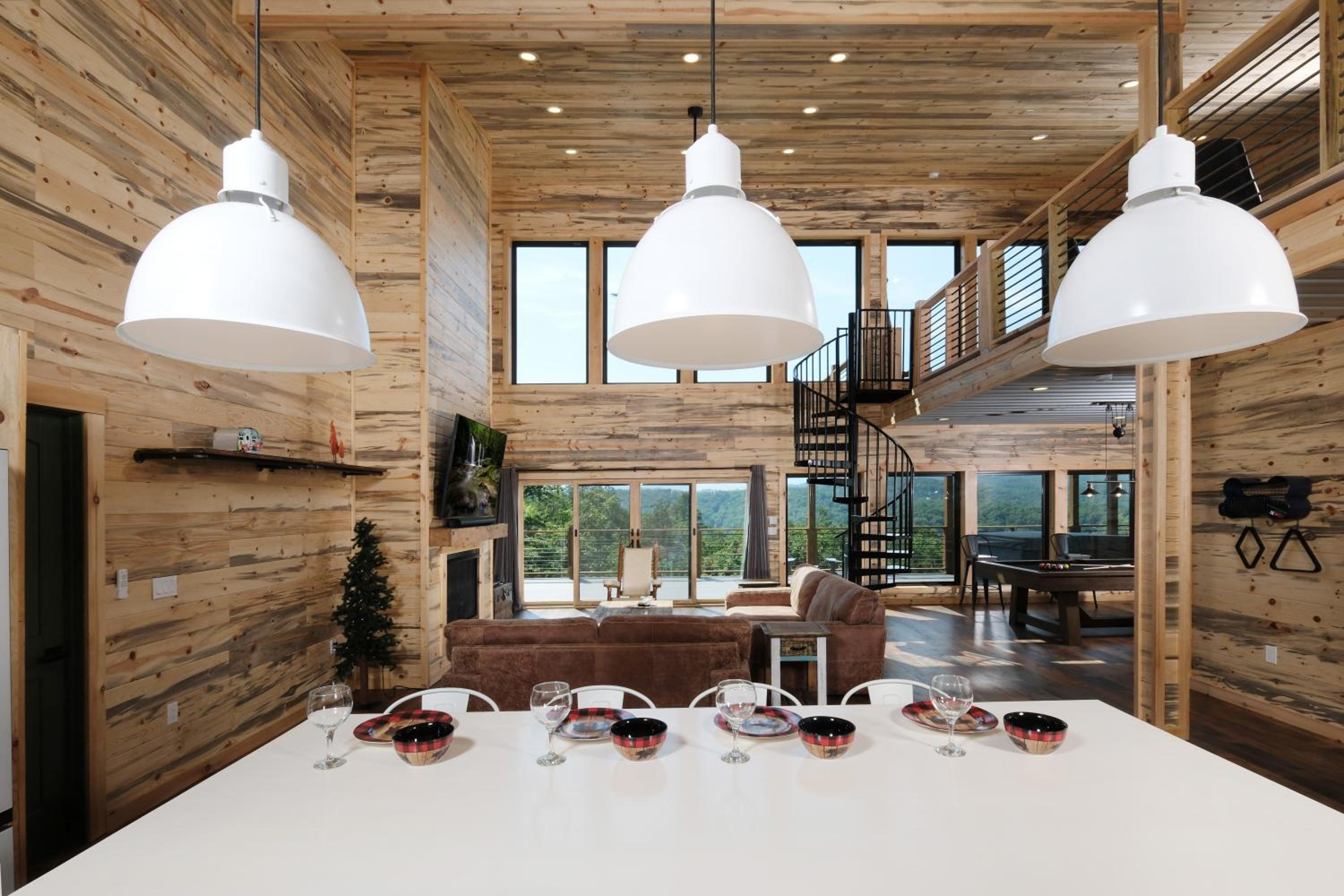 New Cabin with a Spectacular view pet friendly view 2