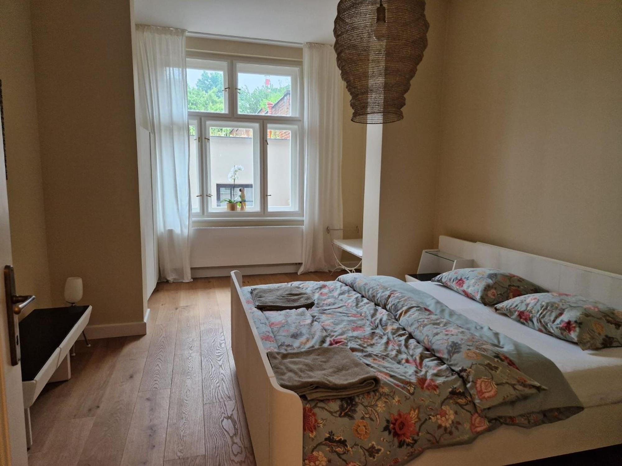 Original apartment with garden in Pisek
