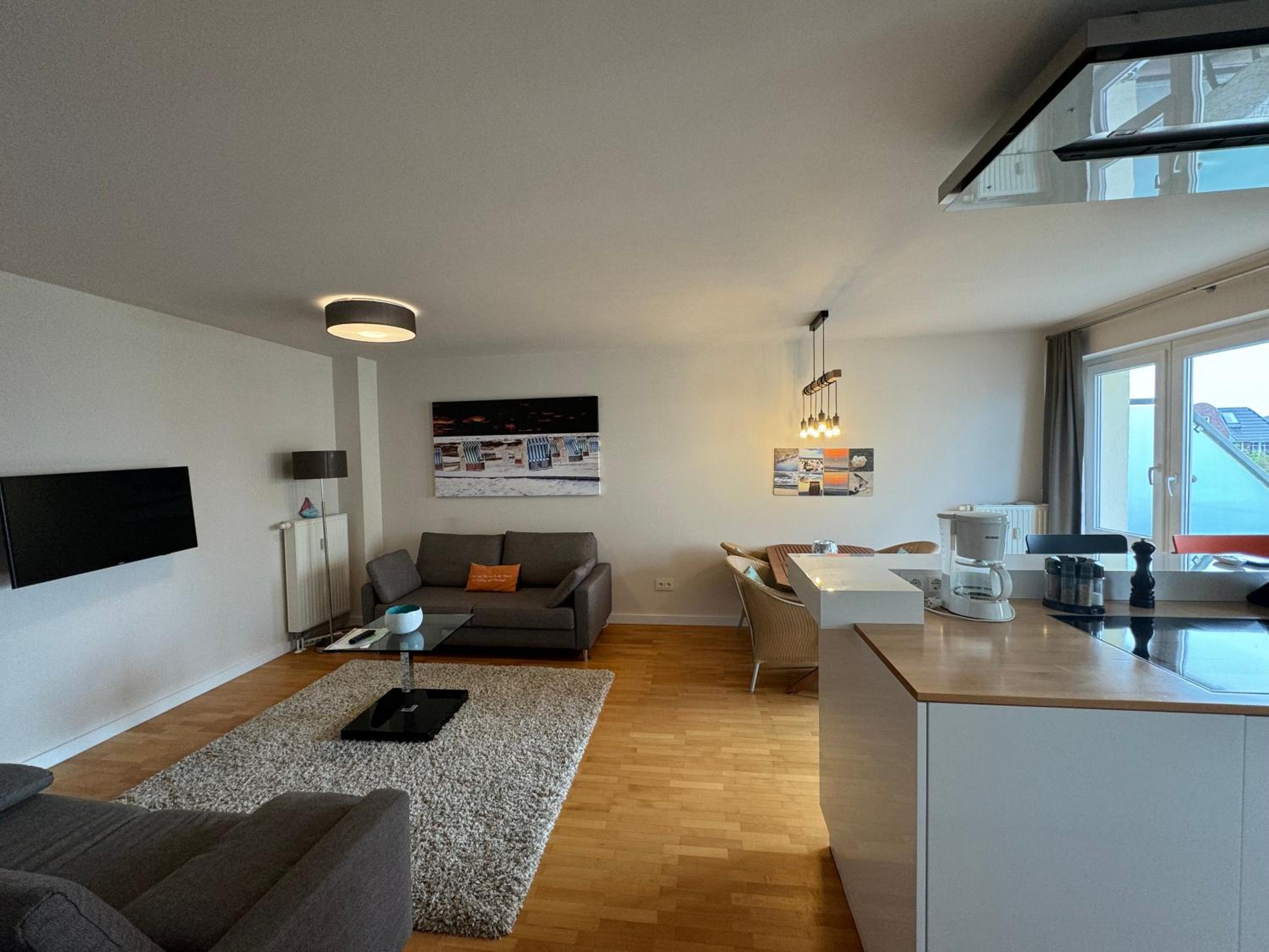 Kaiserhof Wangerooge Meeresbrise - Meerblick vom Balkon direkt am Strand