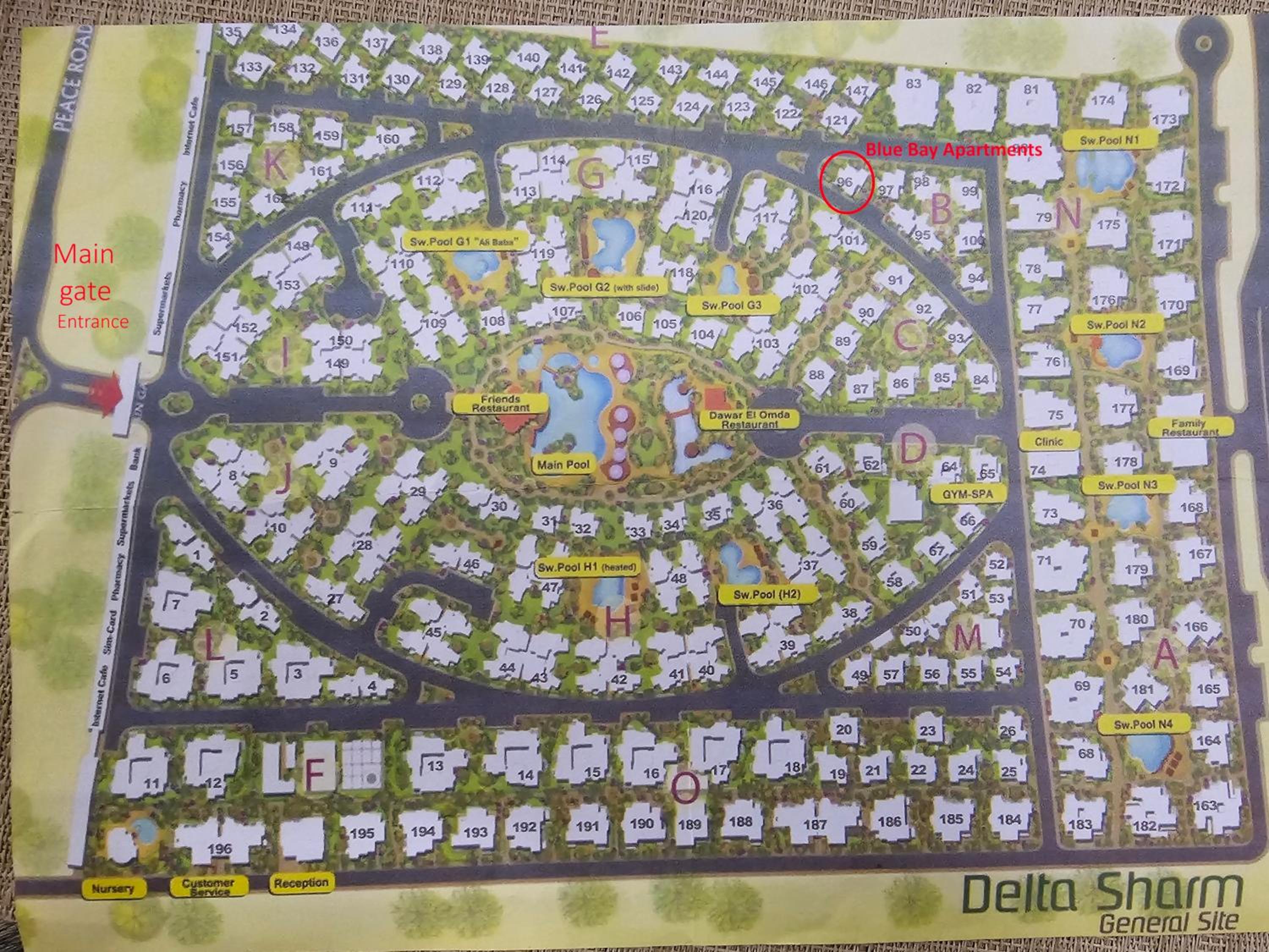 Blue Bay Apartments Delta Sharm