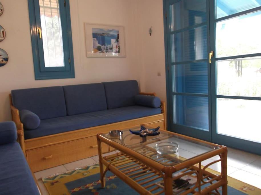 Blue house