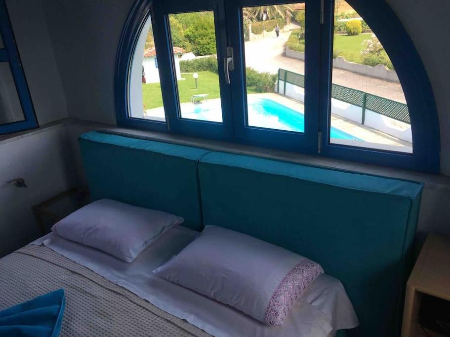 Blue house