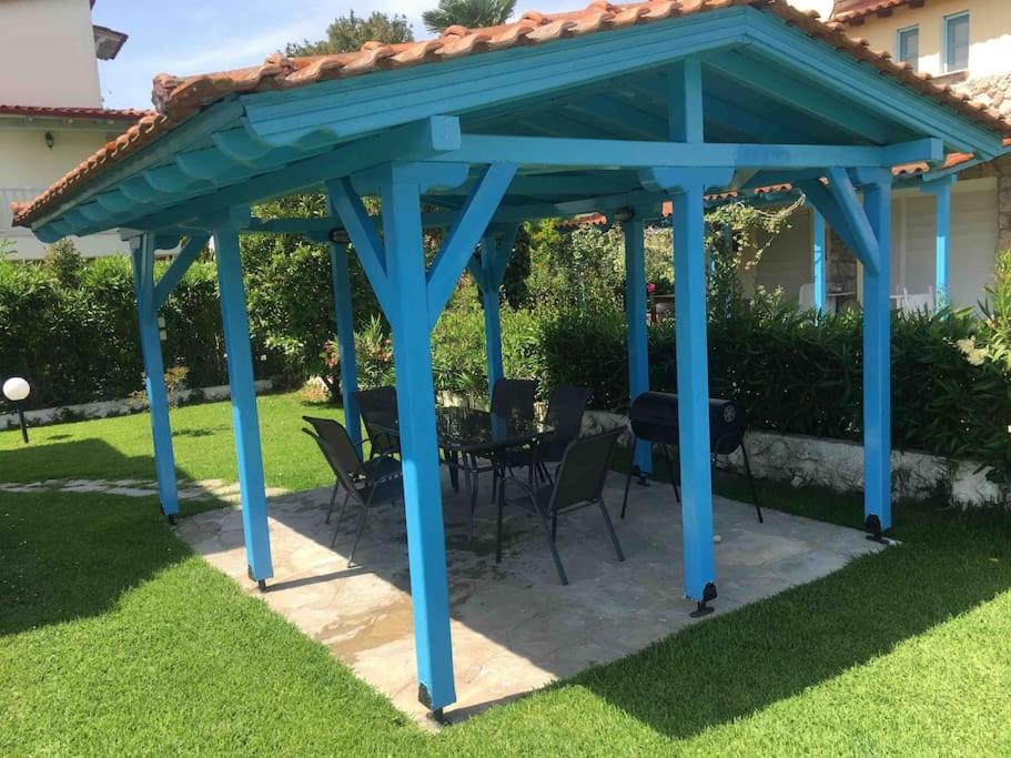 Blue house
