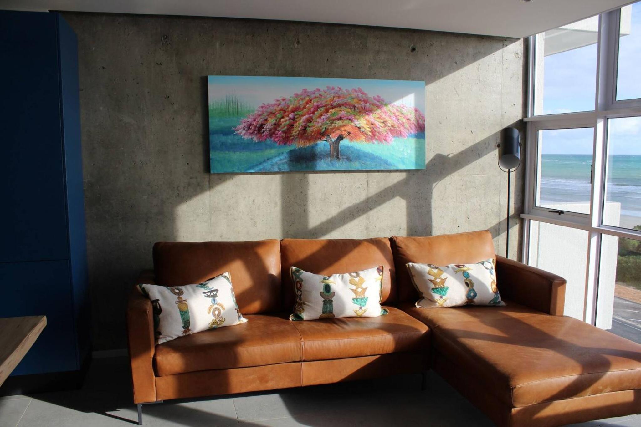 Pristine Beachfront Apartment Strand view 2