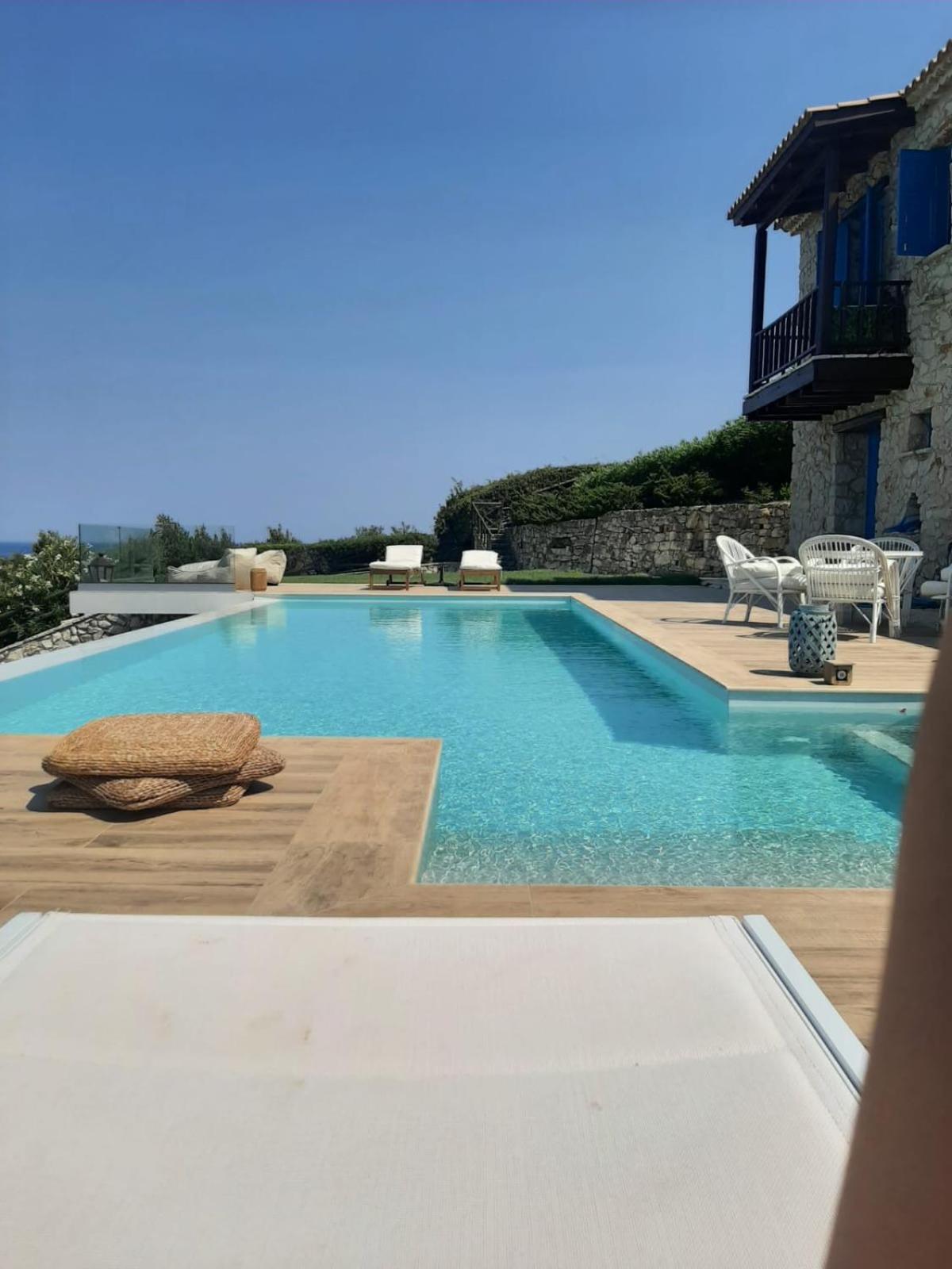 Casa Picimenti Zakynthos Marathias Luxury Ground Floor Villa Swimming Pool