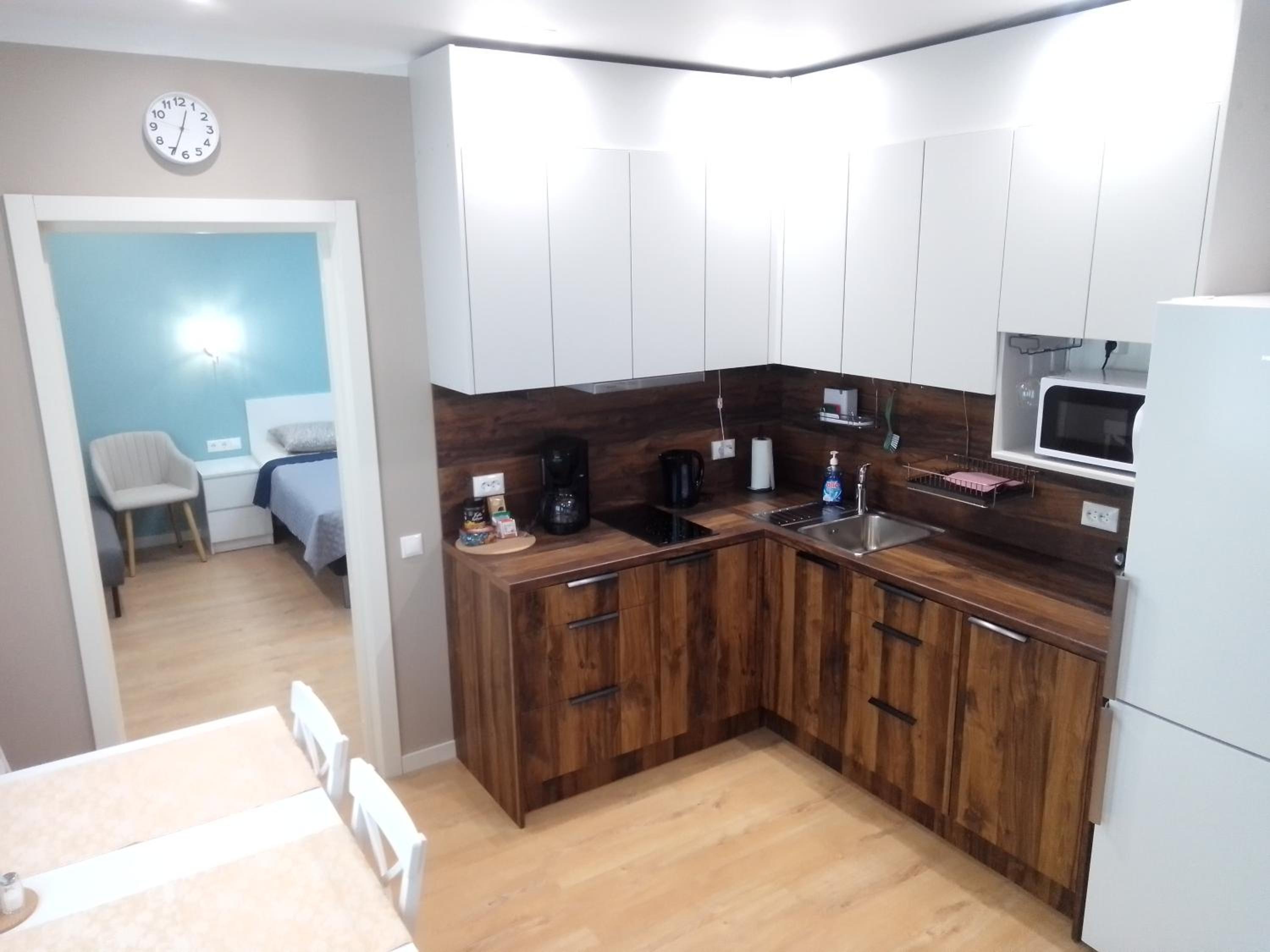 Apartment by the bar