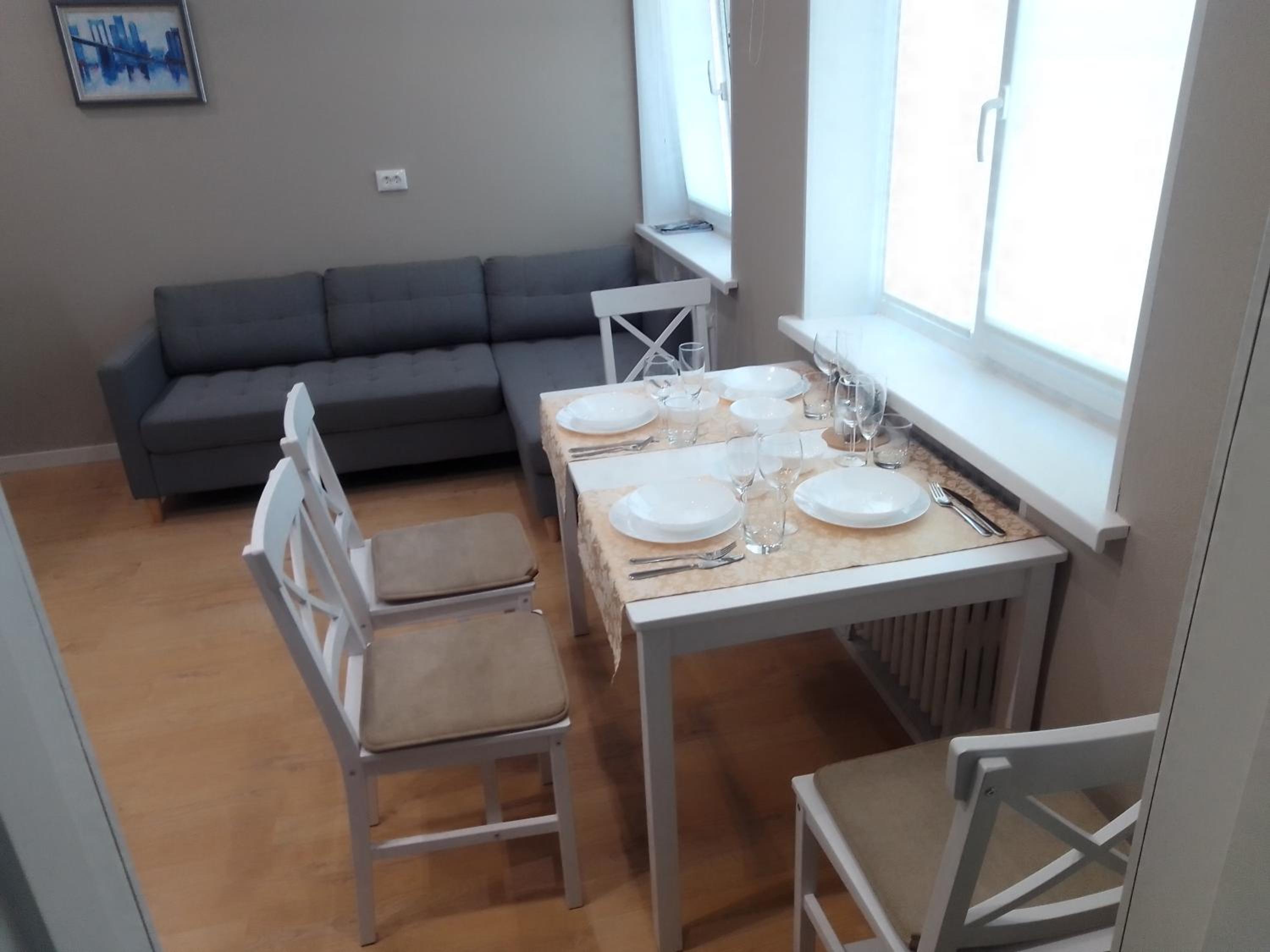 Apartment by the bar