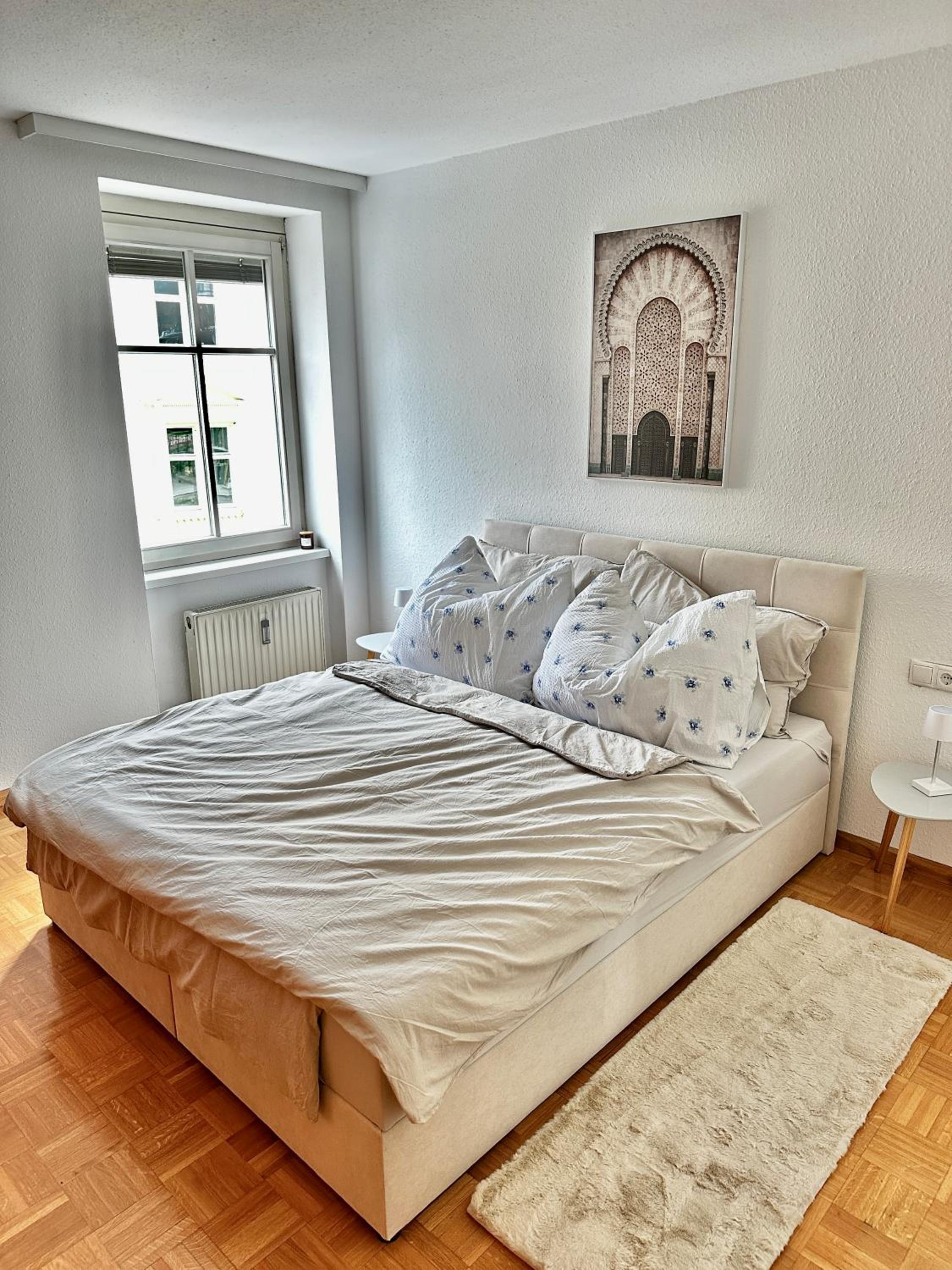 Ferienwohnung mit Balkon und Seeblick