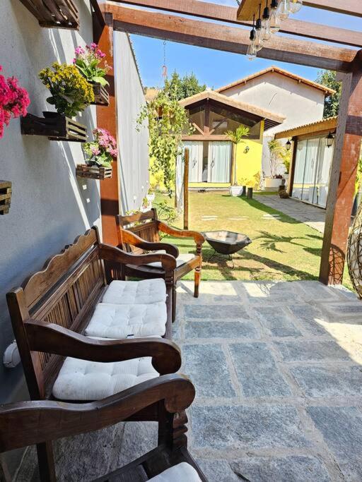 CASA AMARELA RECANTO Mesmo bairro da pizzeria Borgo Del Vino