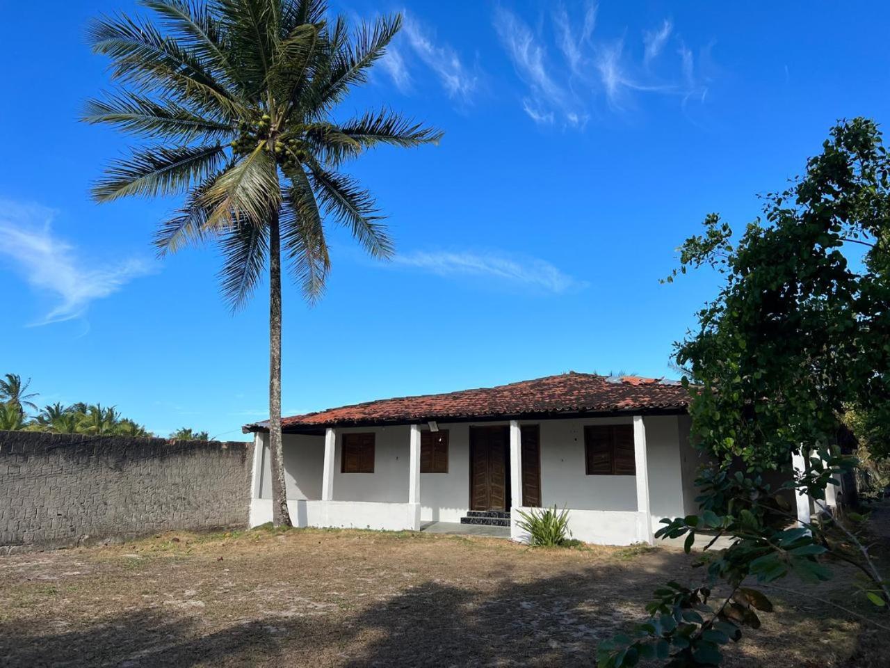 Casa frente ao mar com piscina