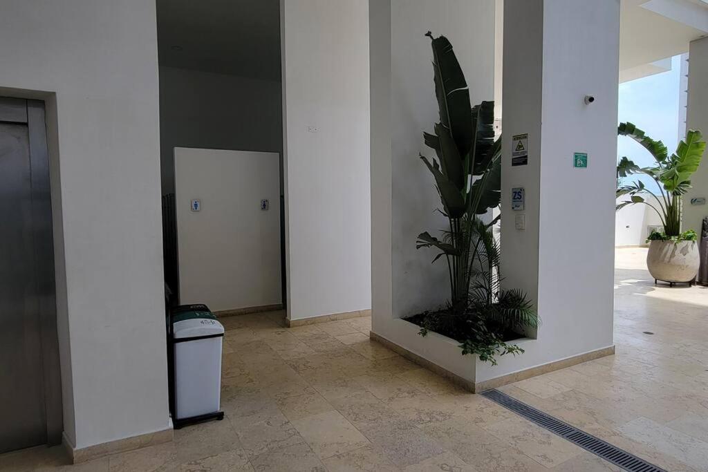 Stunning Infinity Pool, Balcony, steps from Walled City & Marbella Beach