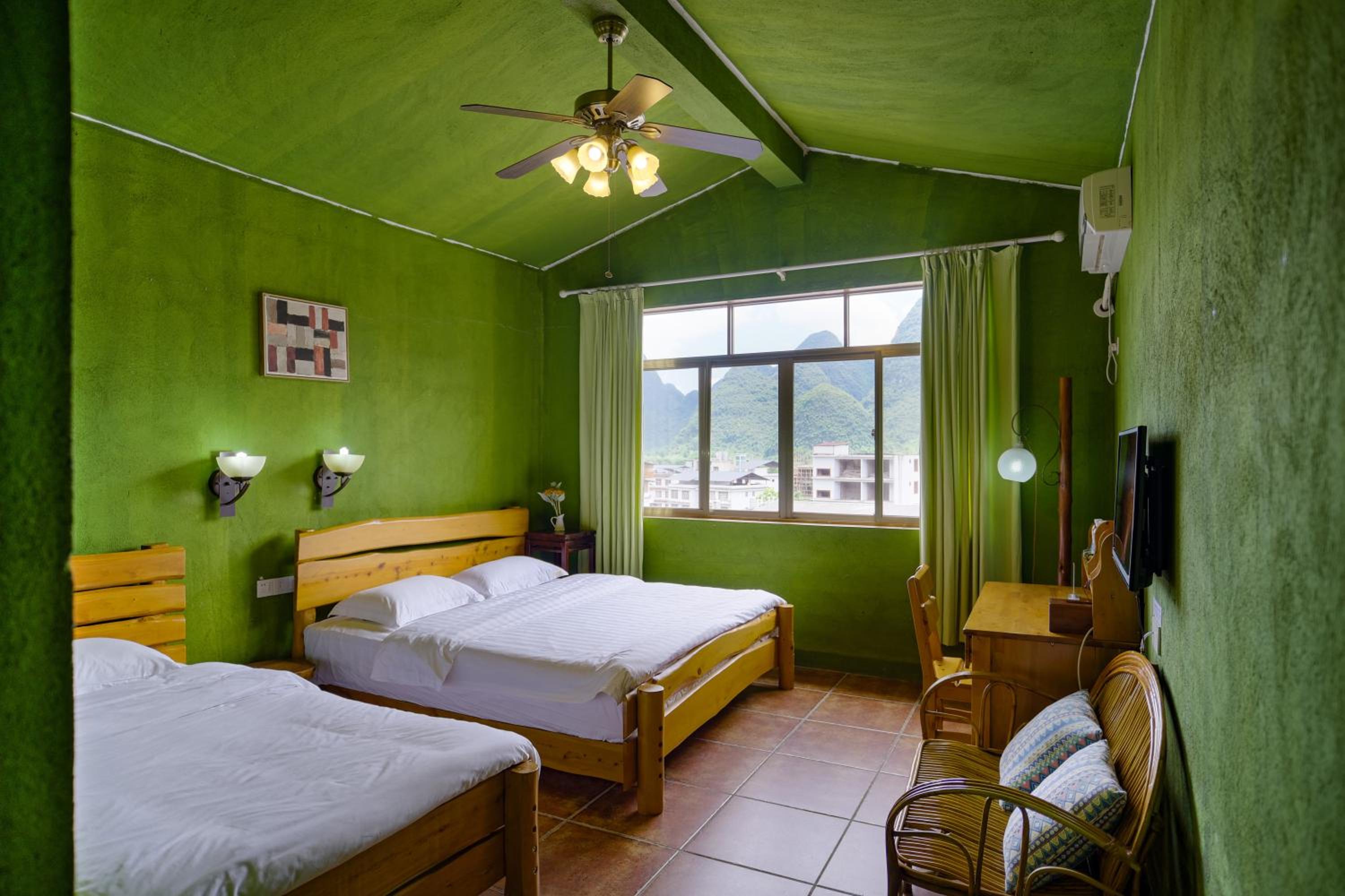 Yangshuo Eden's Social Guesthouse - Wake up to a hearty Western breakfast & fresh craft coffee & night beers & outdoor activities