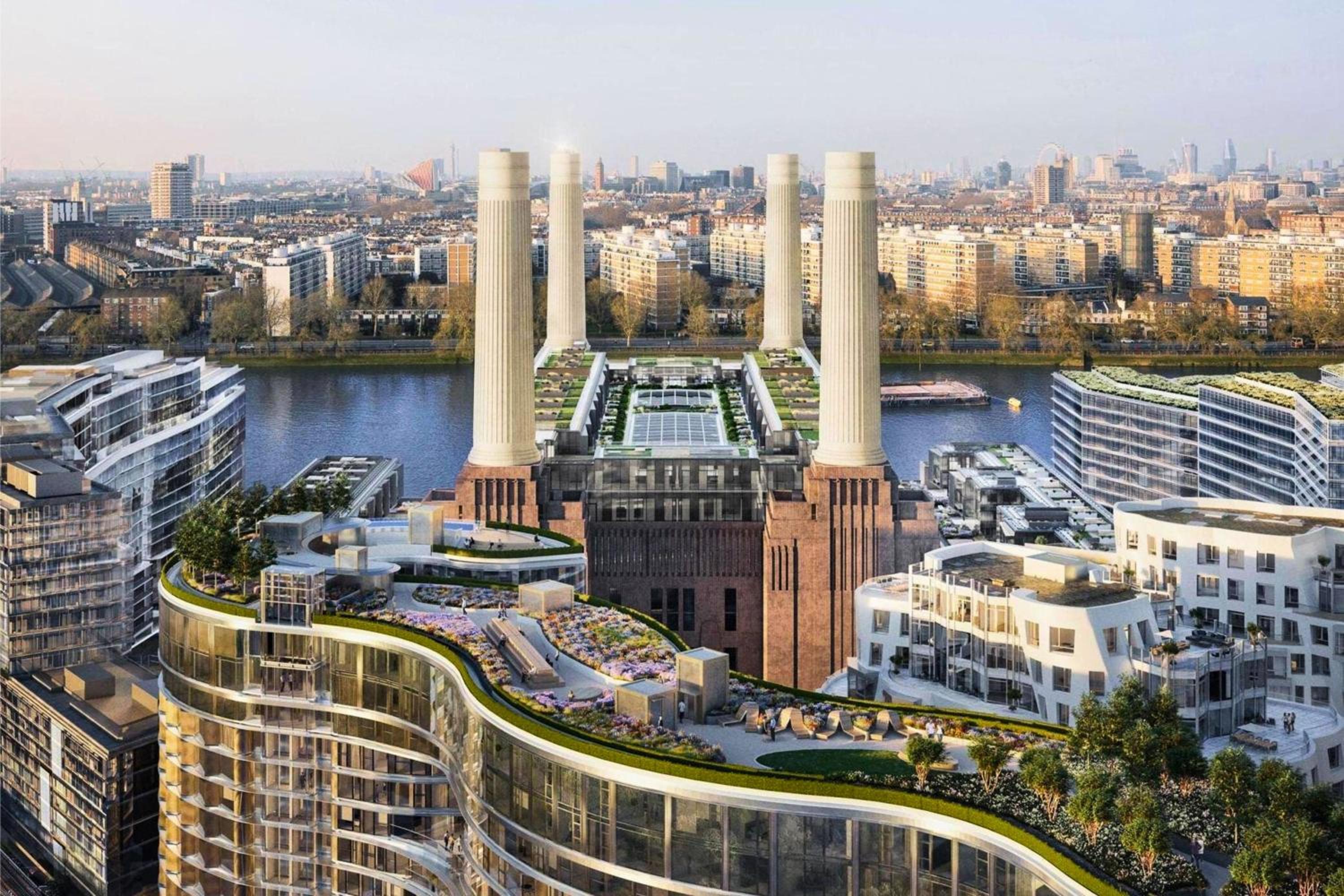 Luxury London Stays - City Views - Battersea Power Station & 1GB wifi