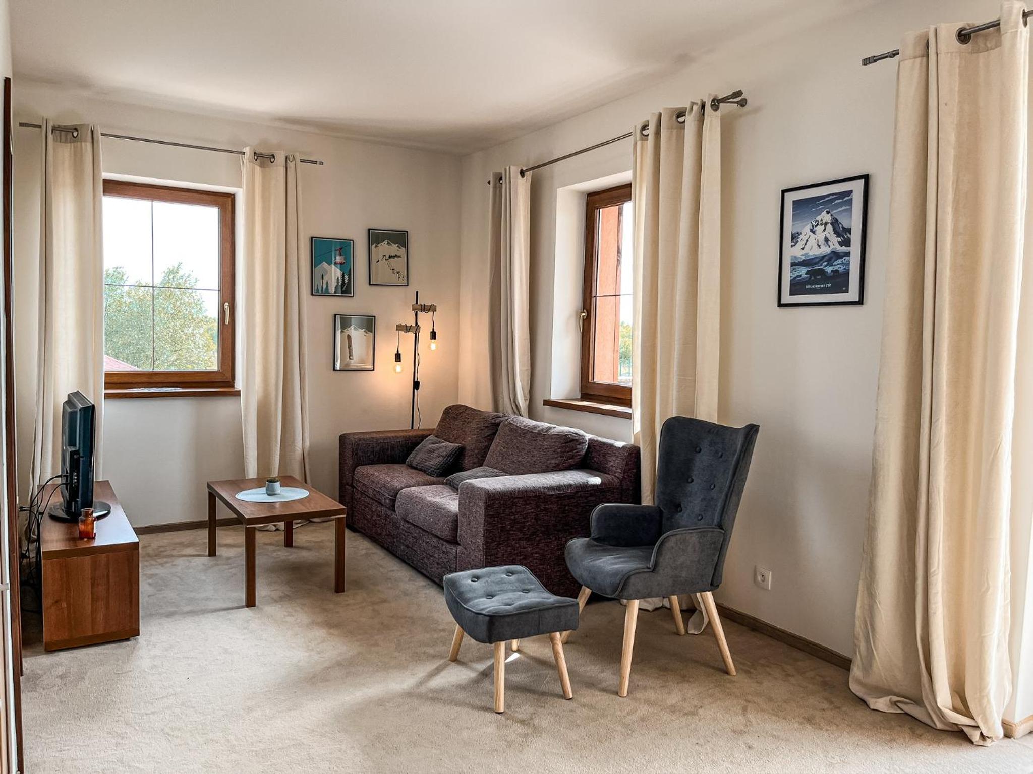 Tri Štíty Apartment with Tatra View Terrace view 3