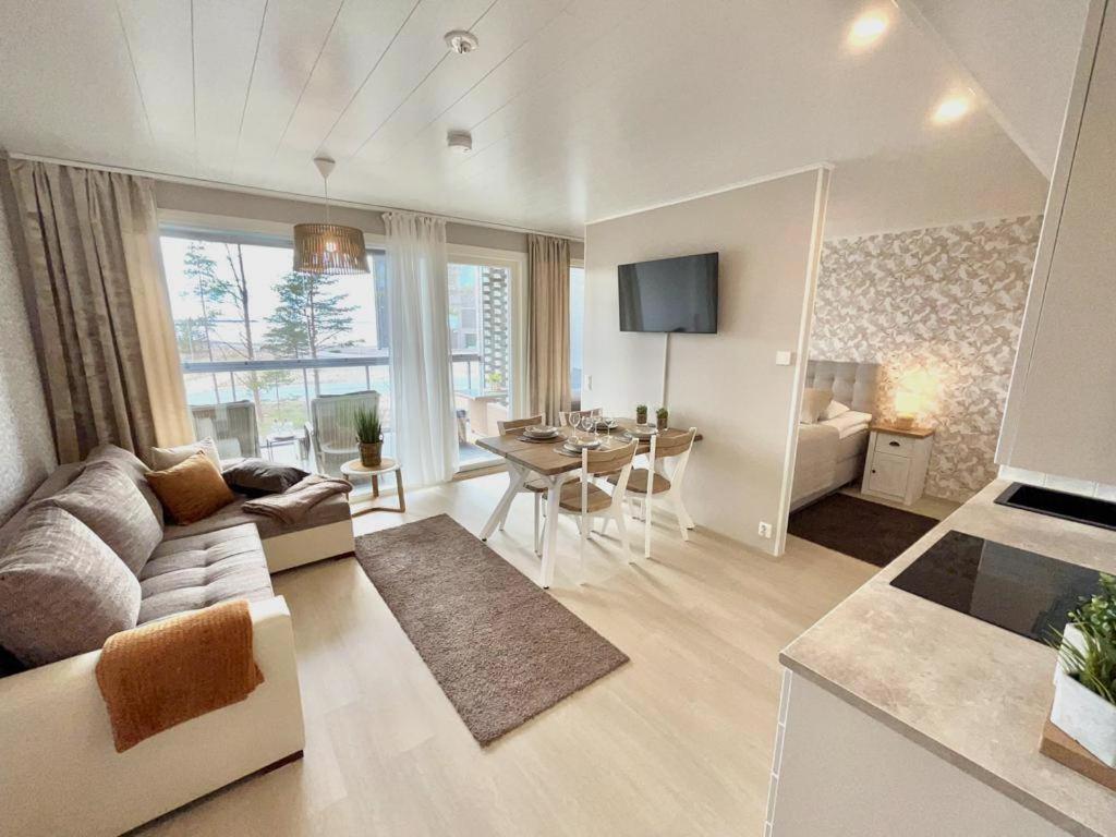 Kivilinna Apartmens Kalajoki - Liinavaatteet, pyyhkeet ja loppusiivous sisältyvät aina hintaan