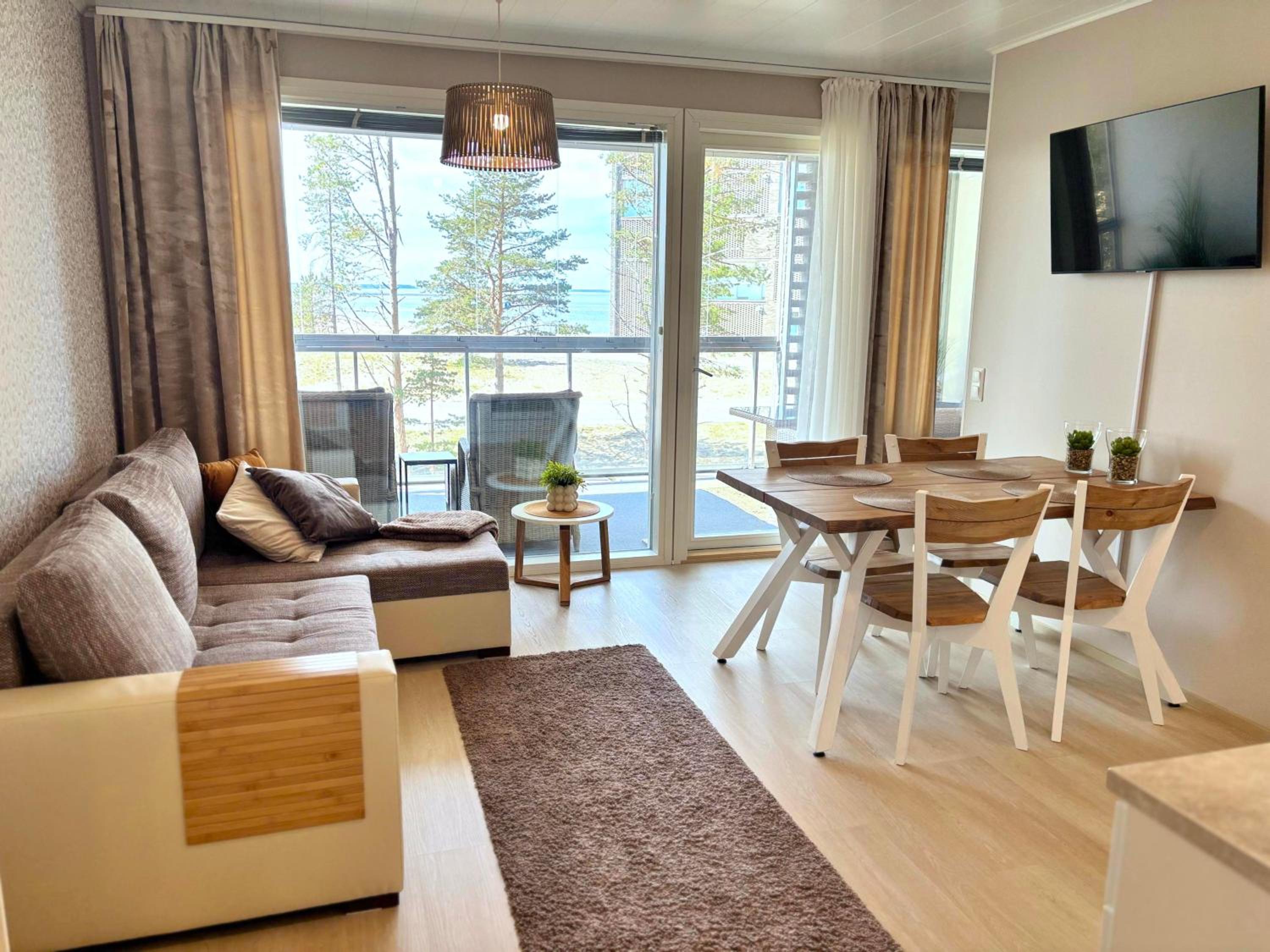 Kivilinna Apartmens Kalajoki - Liinavaatteet, pyyhkeet ja loppusiivous sisältyvät aina hintaan