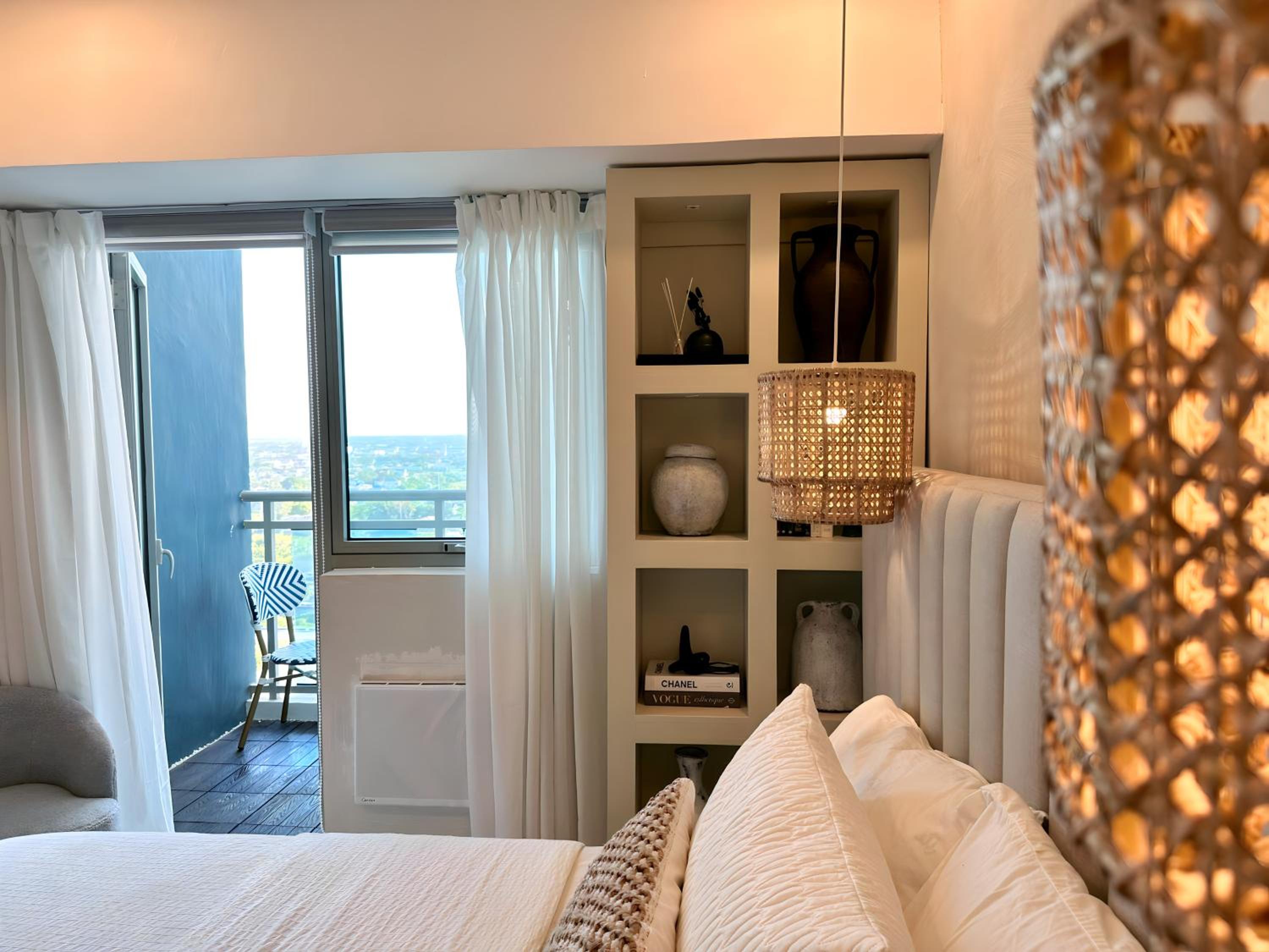 Boho Luxe Studio in Azure Resort Residence view 3