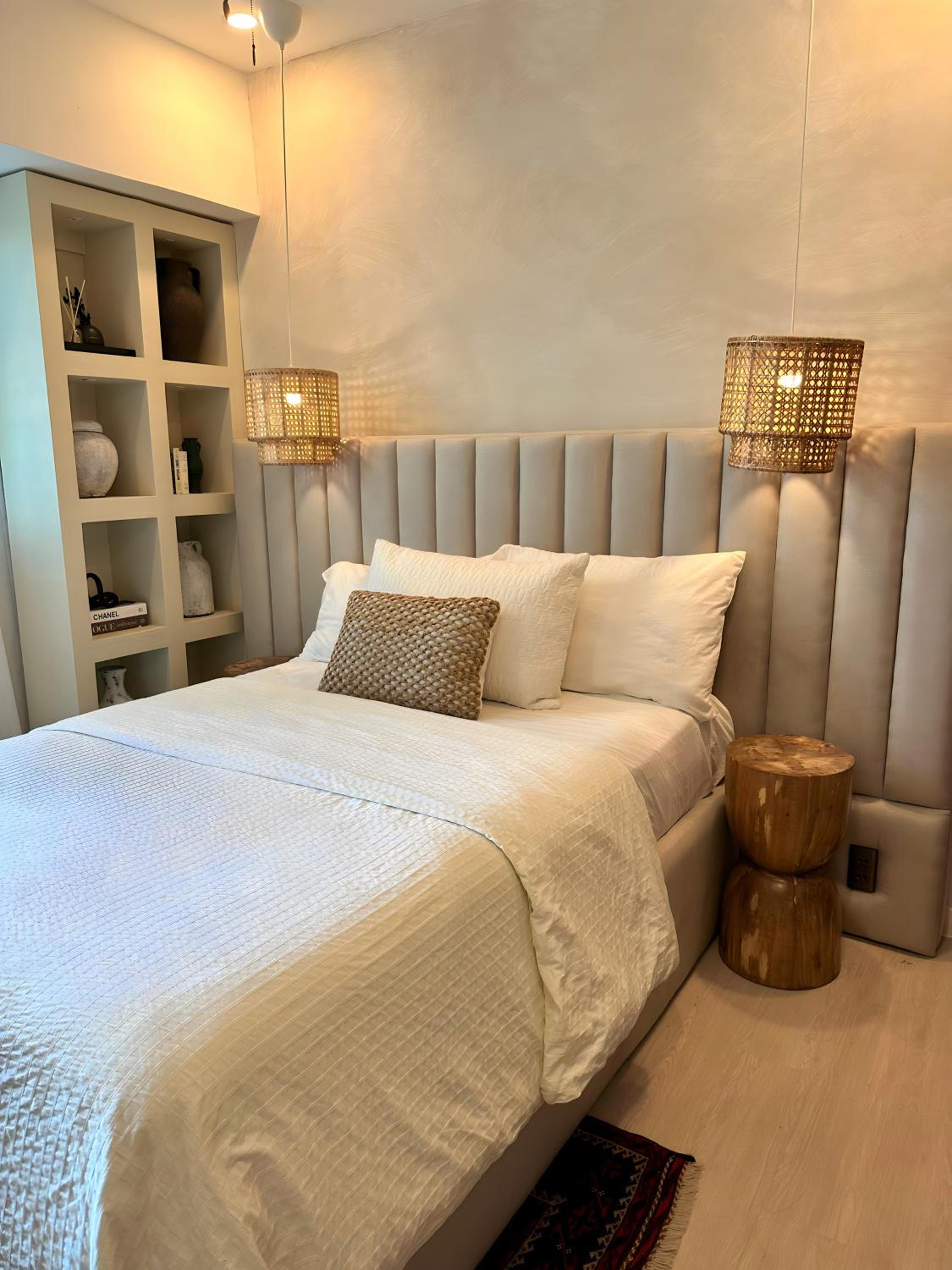 Boho Luxe Studio in Azure Resort Residence view 4