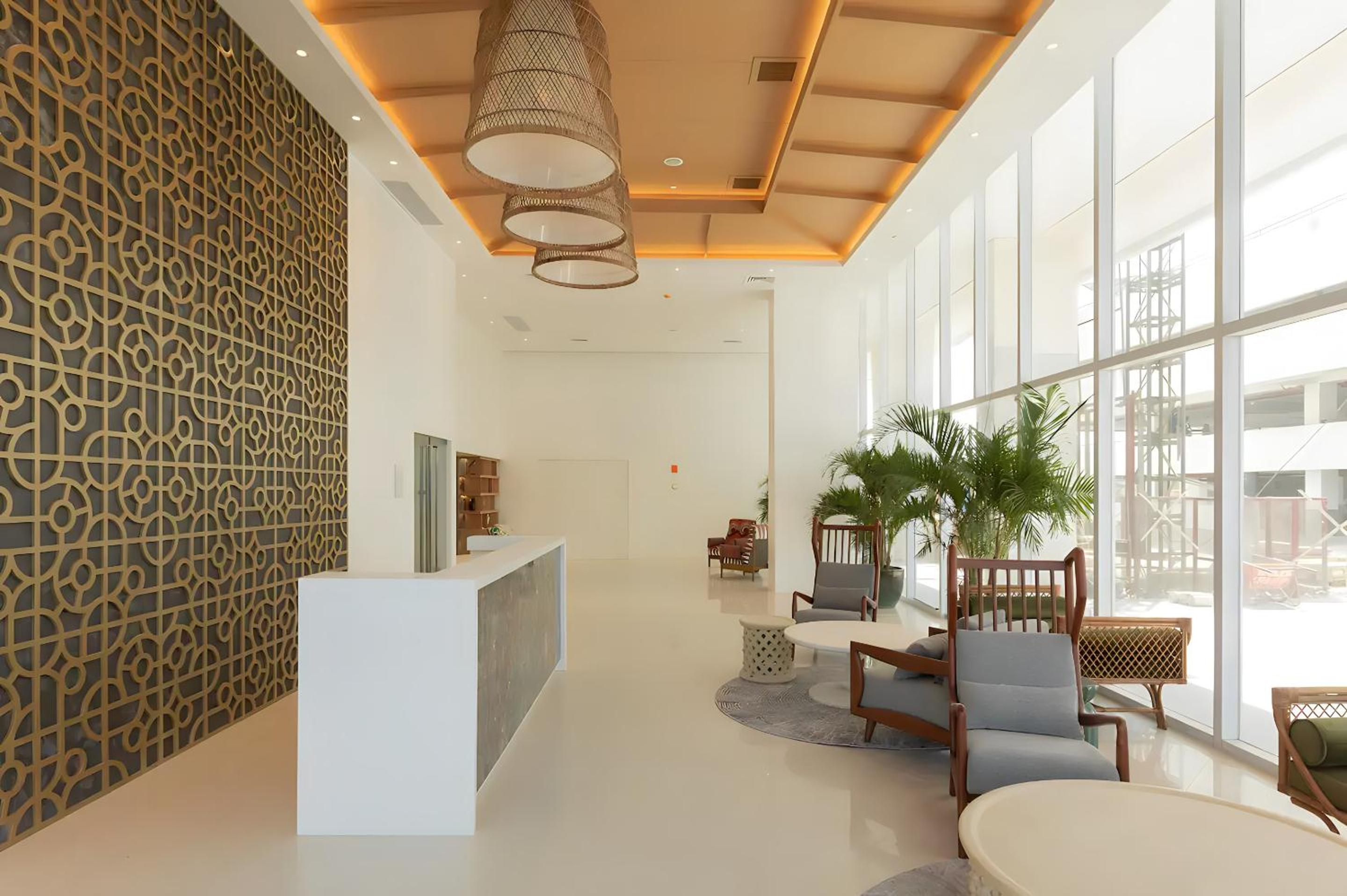 Boho Luxe Studio in Azure Resort Residence view 2