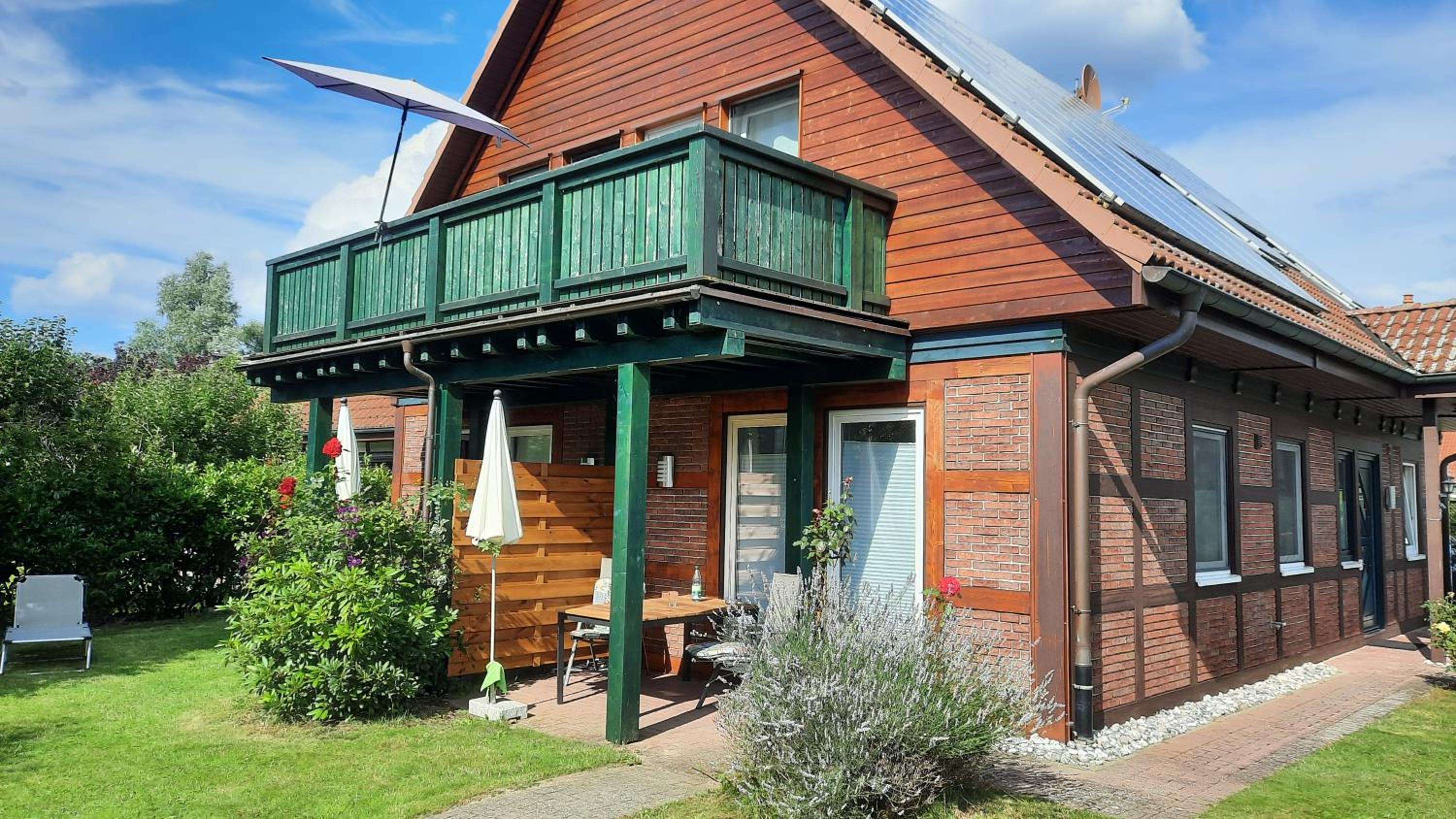 Ferienhaus Sasse Ferienwohnungen mit Garten & Grill
