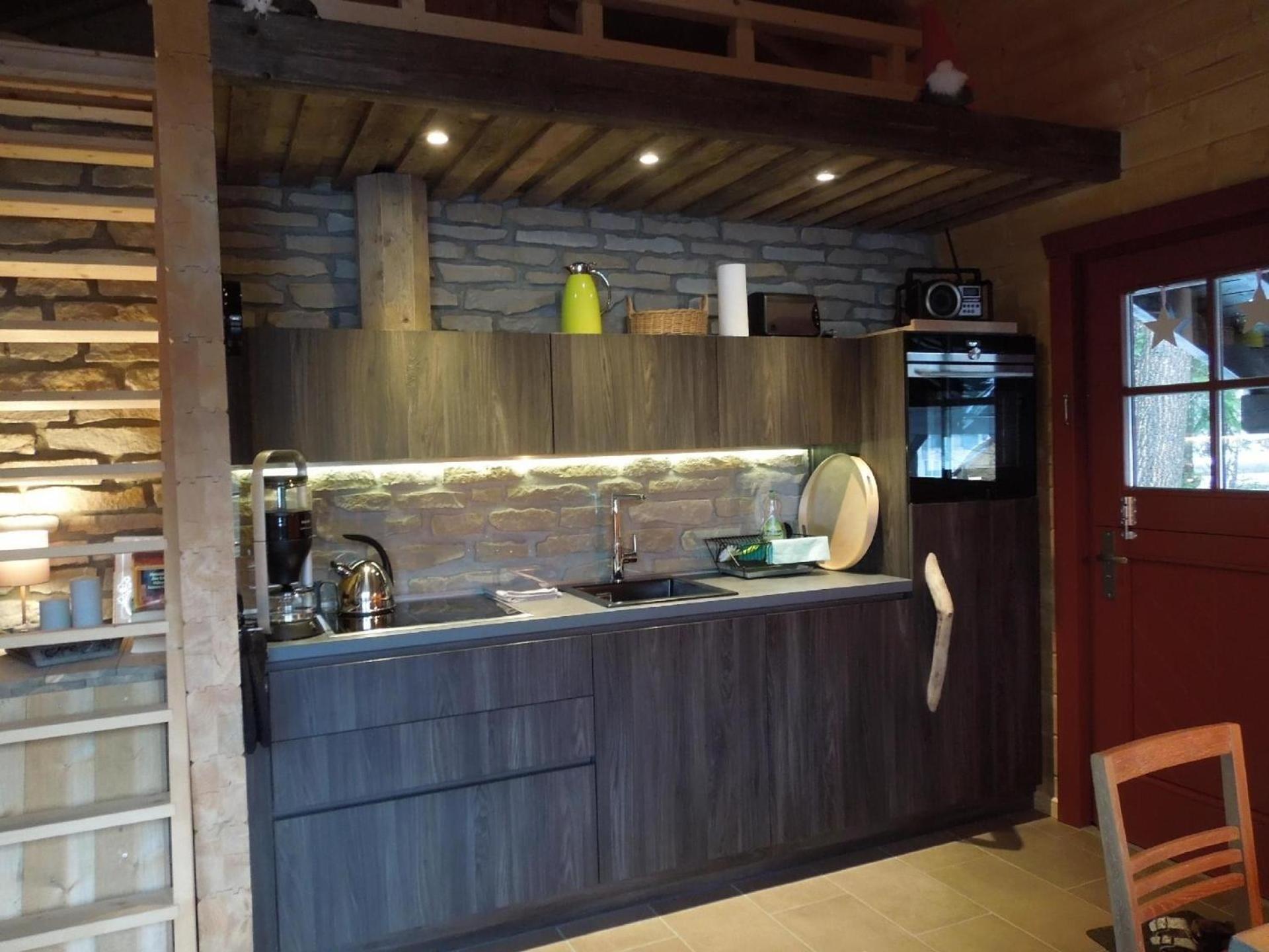 Blockhaus mit Terrasse und Grill am Bodewasserfall