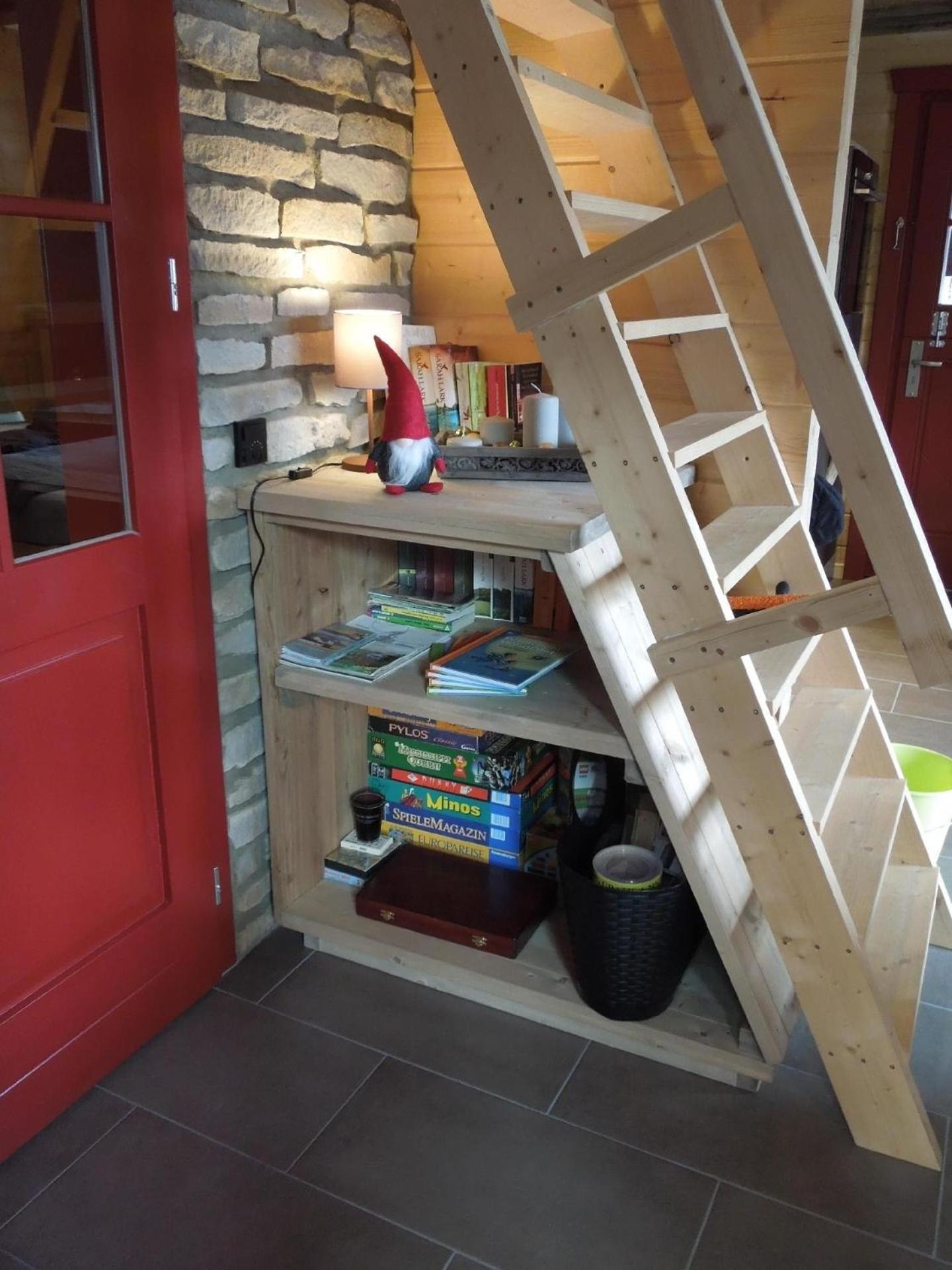 Blockhaus mit Terrasse und Grill am Bodewasserfall