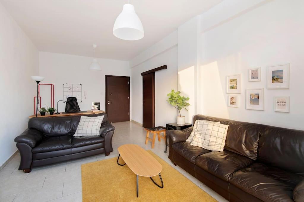 City Center Top Floor Big Balcony 2BR Close to the Beach