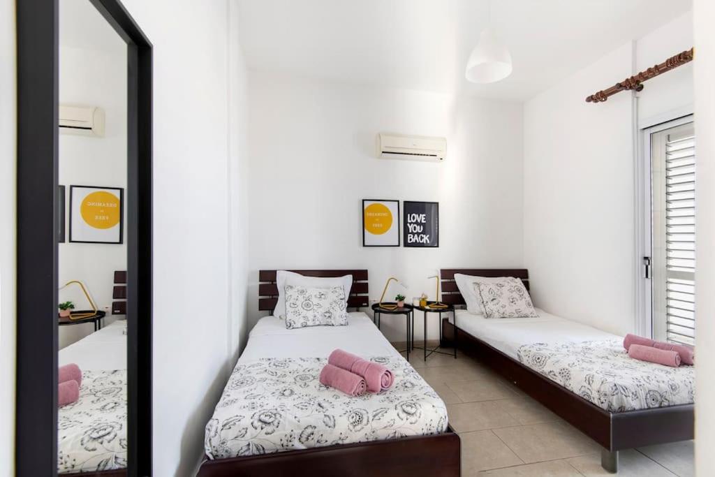 City Center Top Floor Big Balcony 2BR Close to the Beach