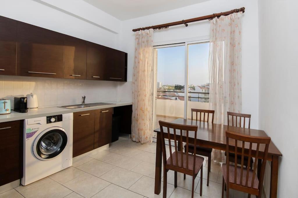 City Center Top Floor Big Balcony 2BR Close to the Beach