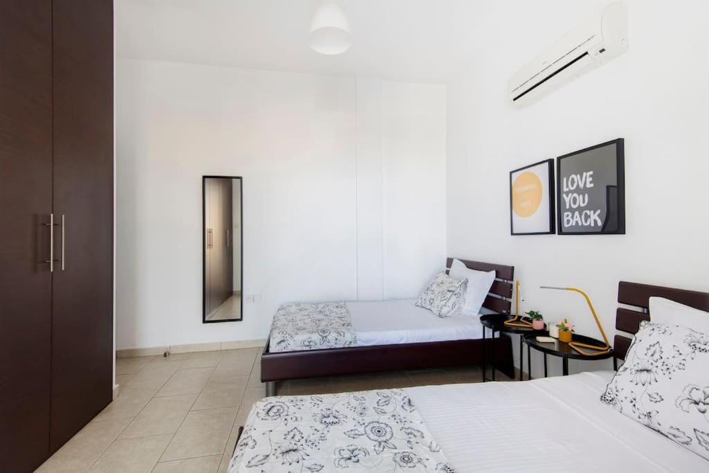 City Center Top Floor Big Balcony 2BR Close to the Beach
