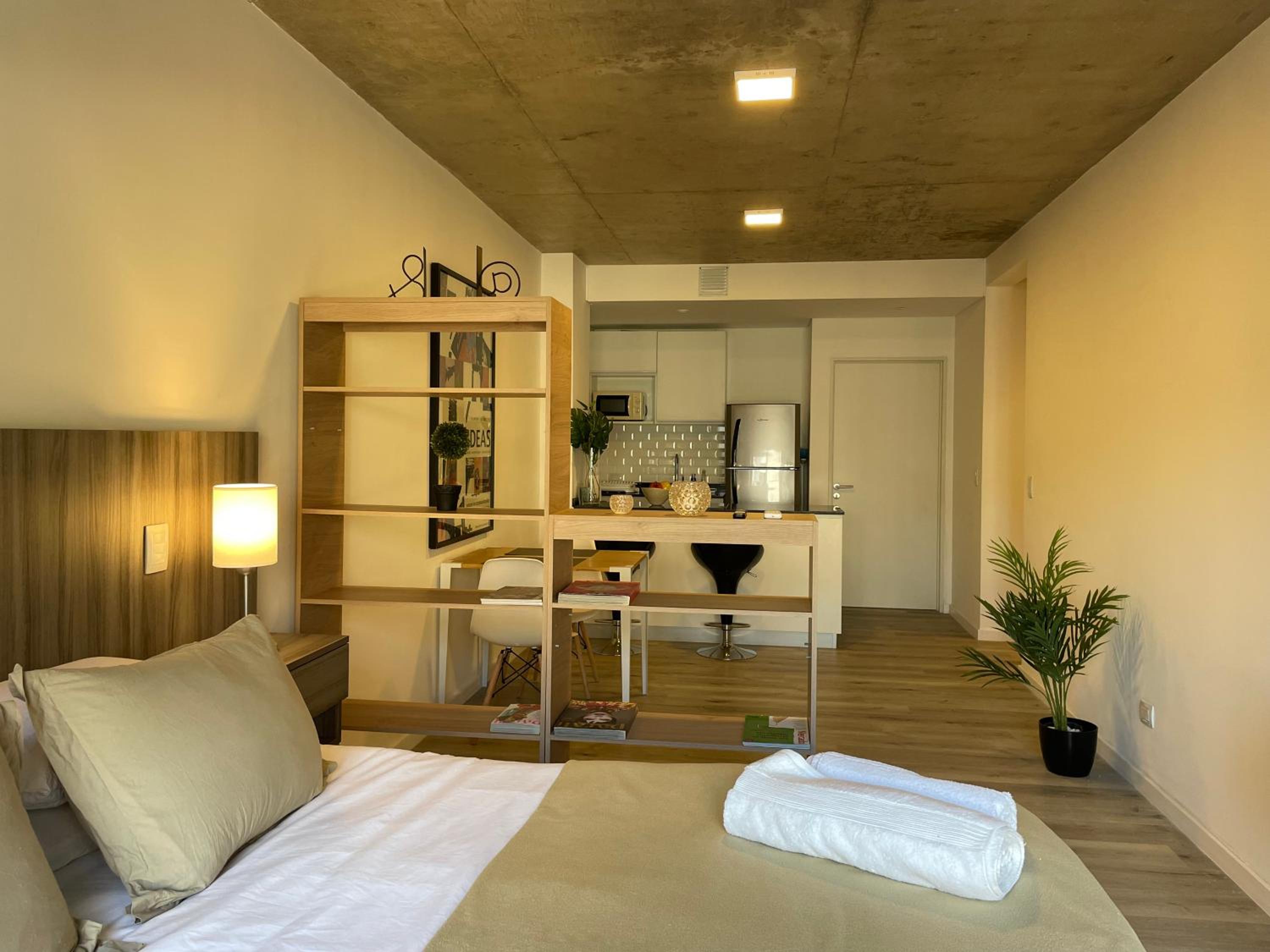 Moderno y luminoso monoambiente en Nuñez