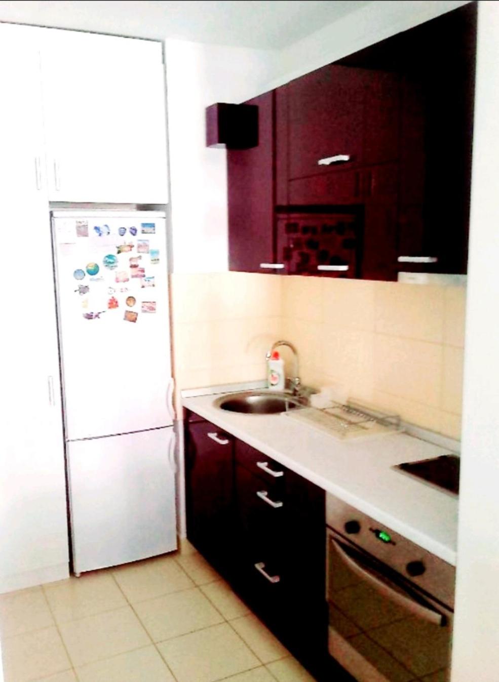 Purple apartment