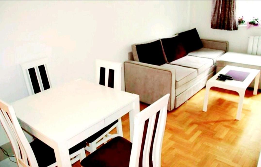 Purple apartment