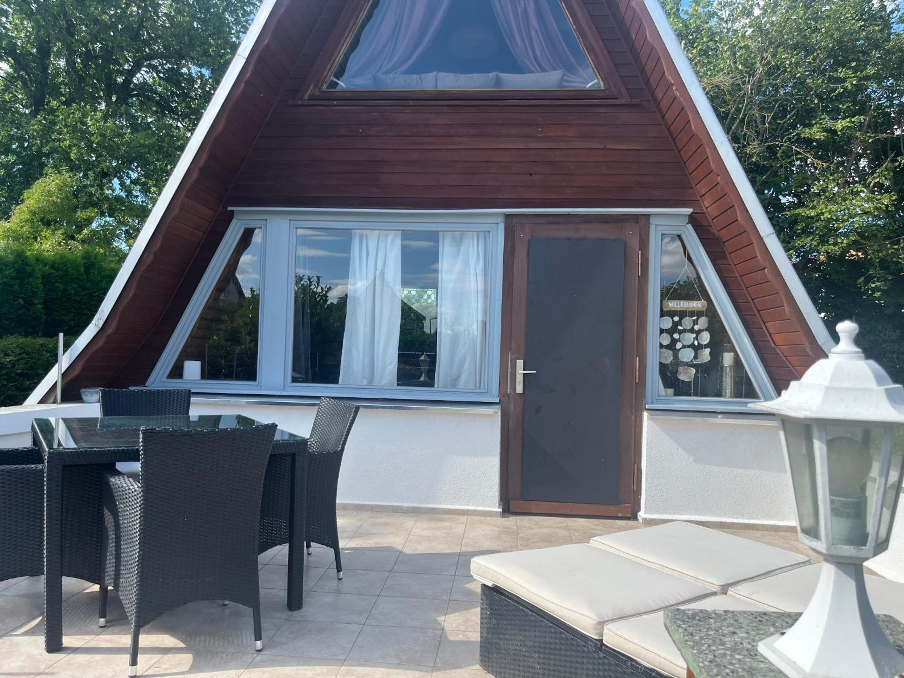 Strandnahe Finnhütte