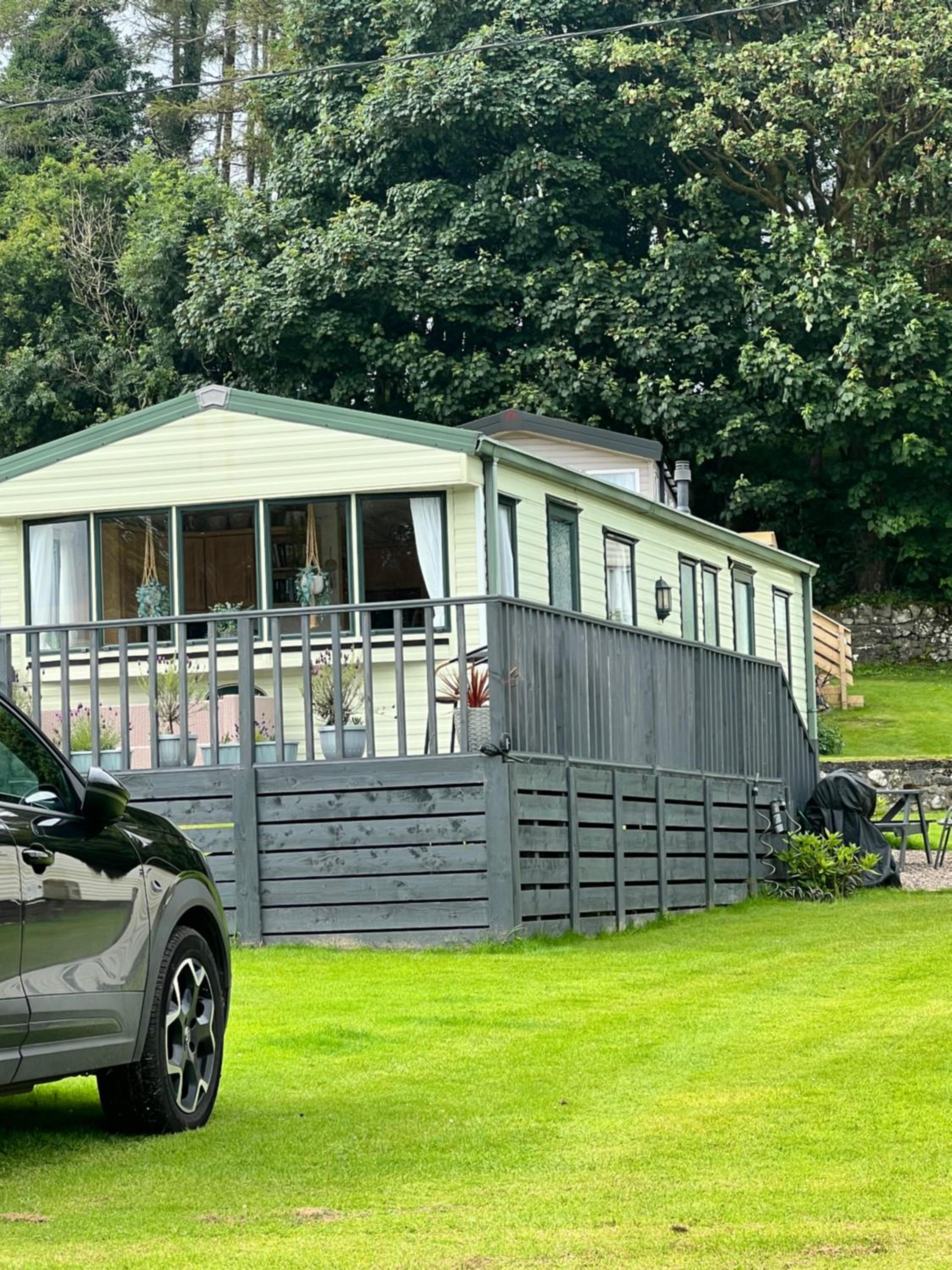 Jungle House no.26 at Three Lochs Holiday Park view 3