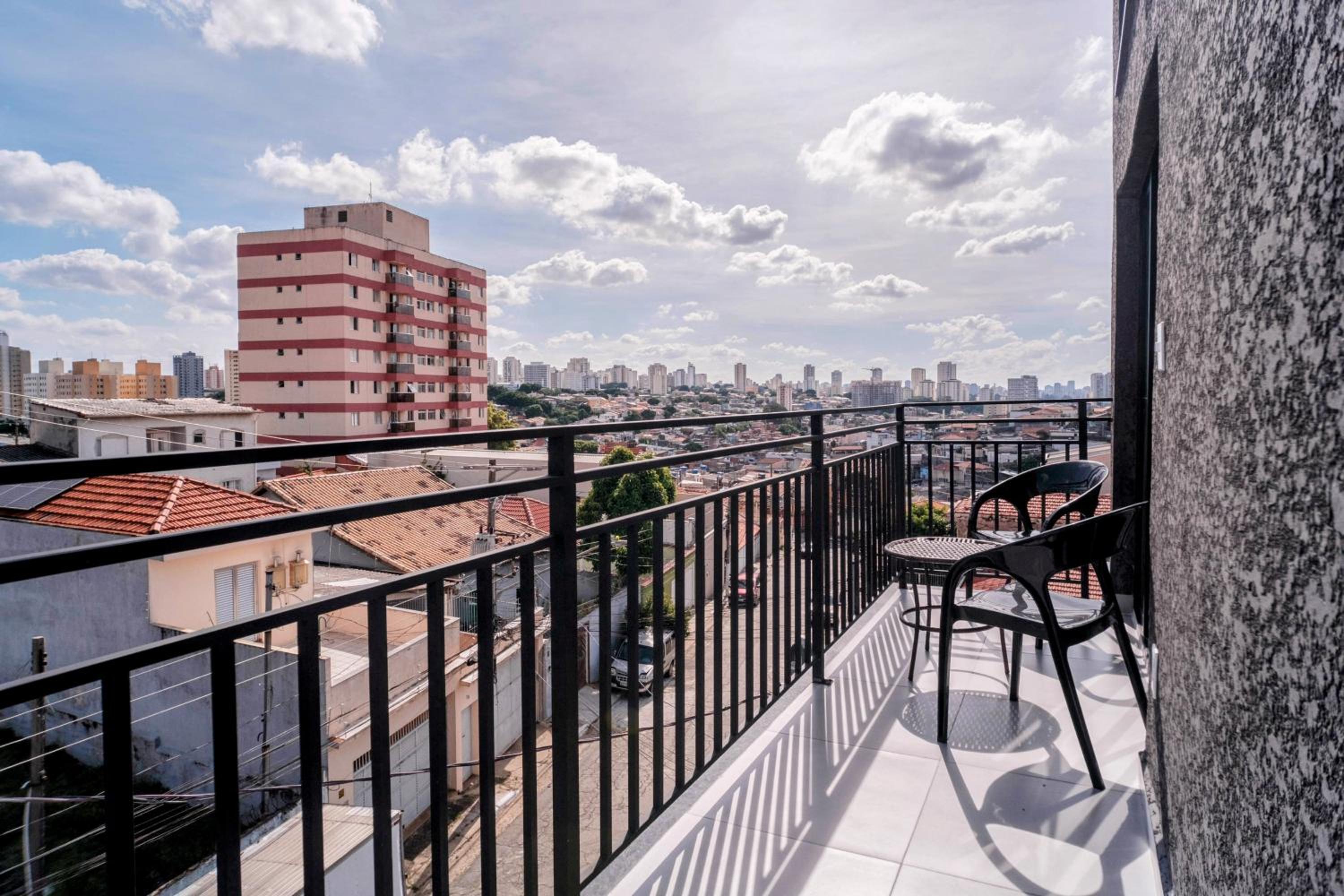 LOFT Vista Panorâmica Aeroporto SP Expo com AC