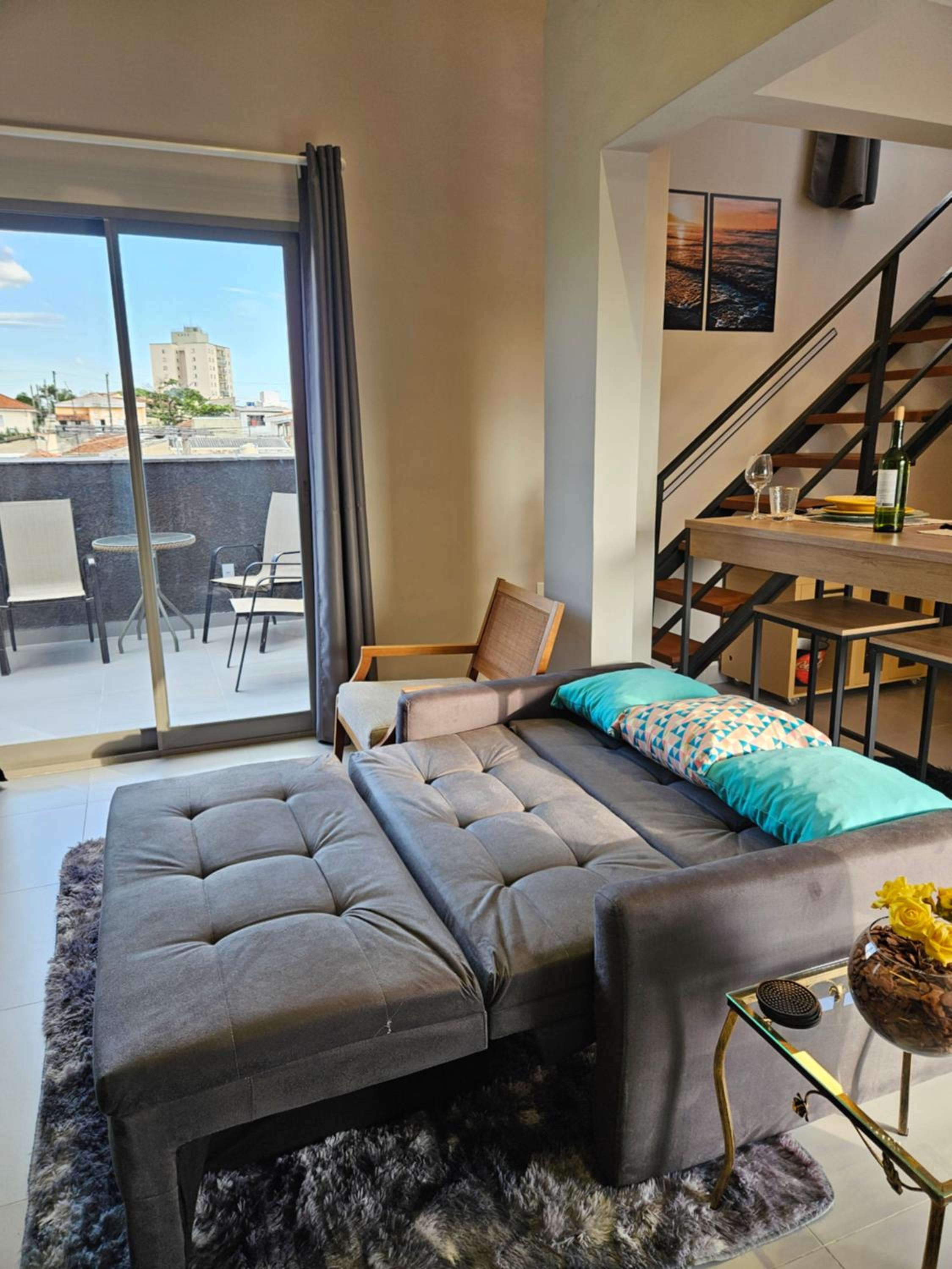 LOFT Charmoso Aeroporto SP Expo com AC