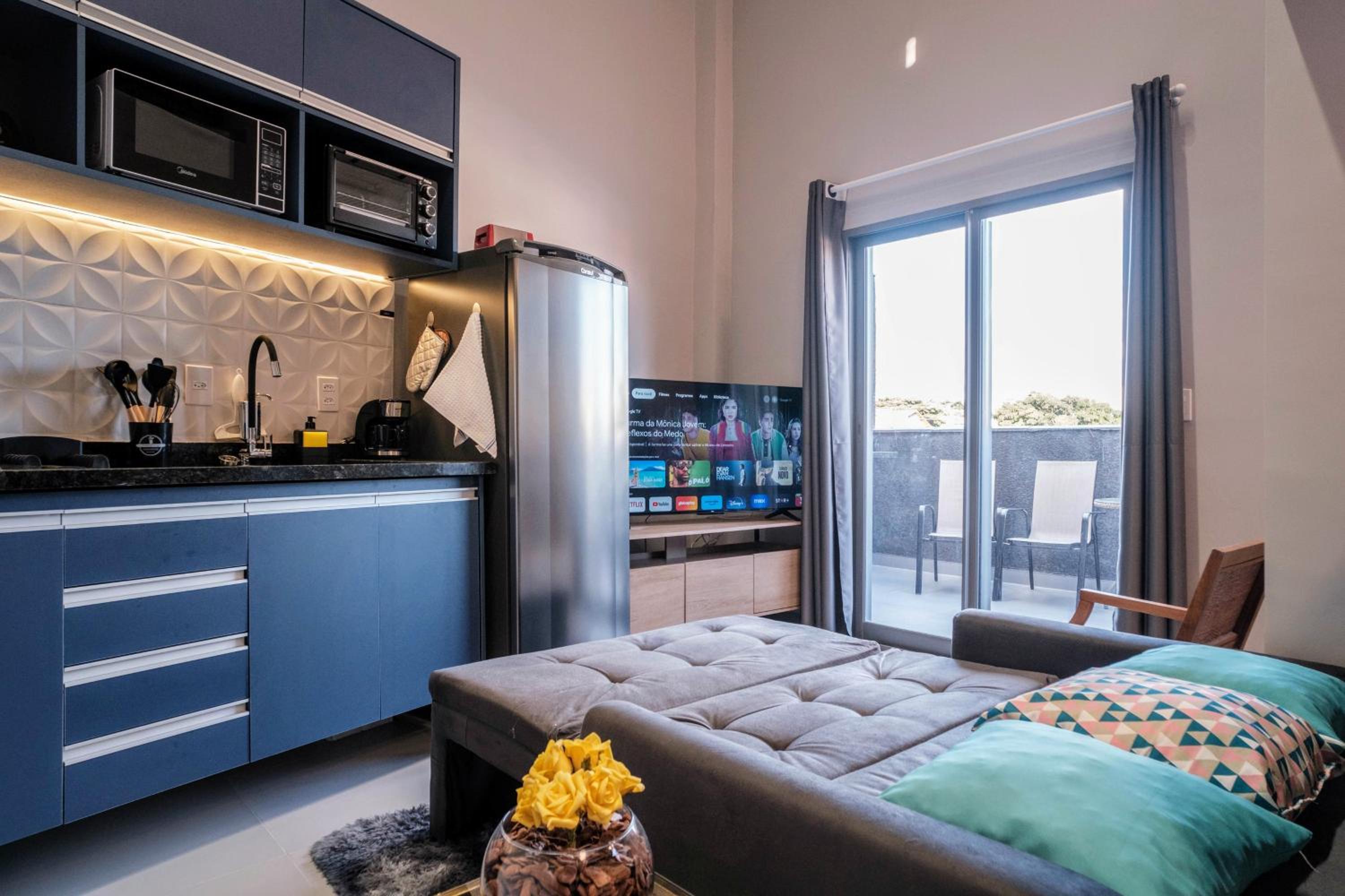 LOFT Charmoso Aeroporto SP Expo com AC