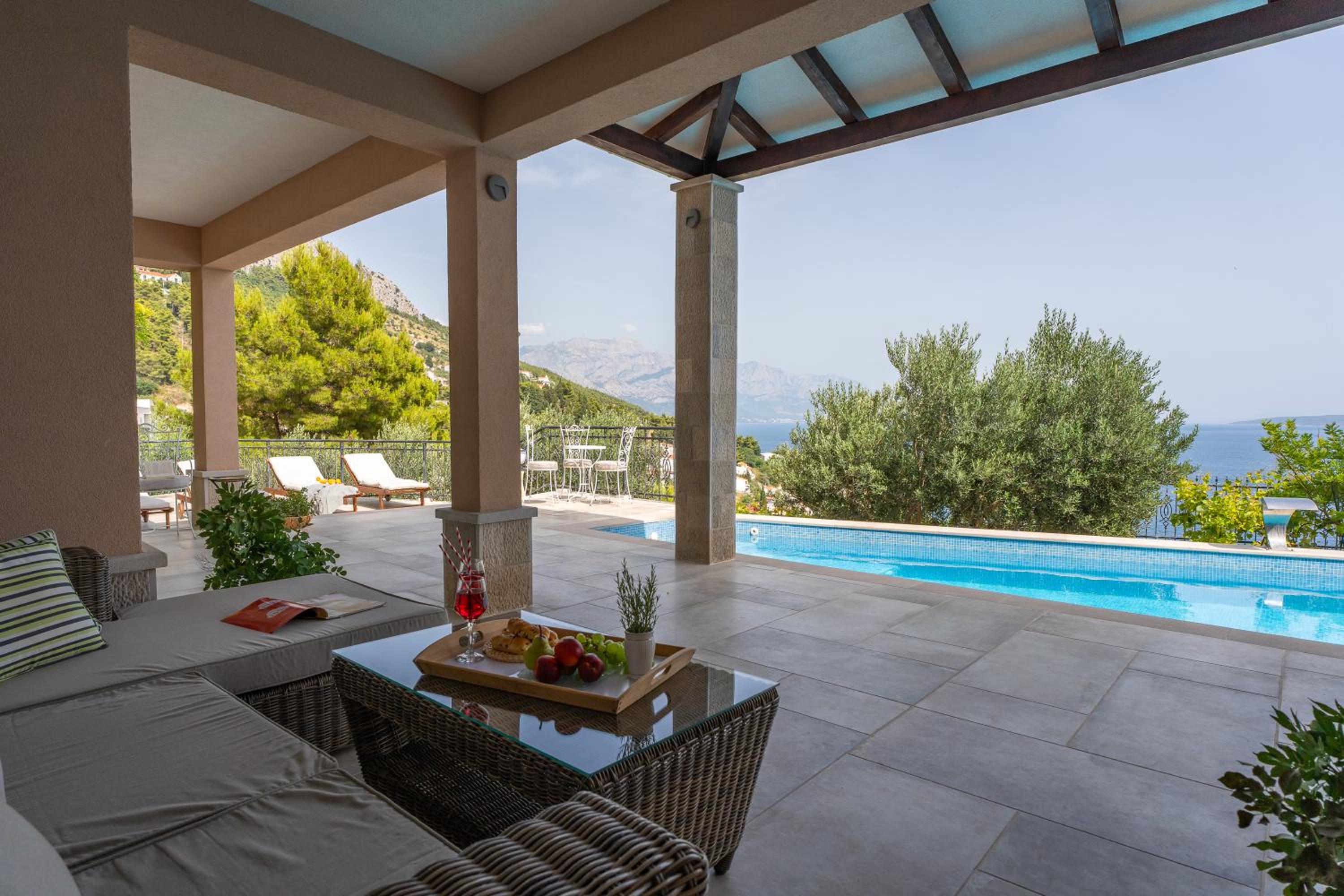 Villa Porto Mimice, 40sqm Heated Private Pool, 4 bedrooms, Sauna, Gym, Billiard view 4