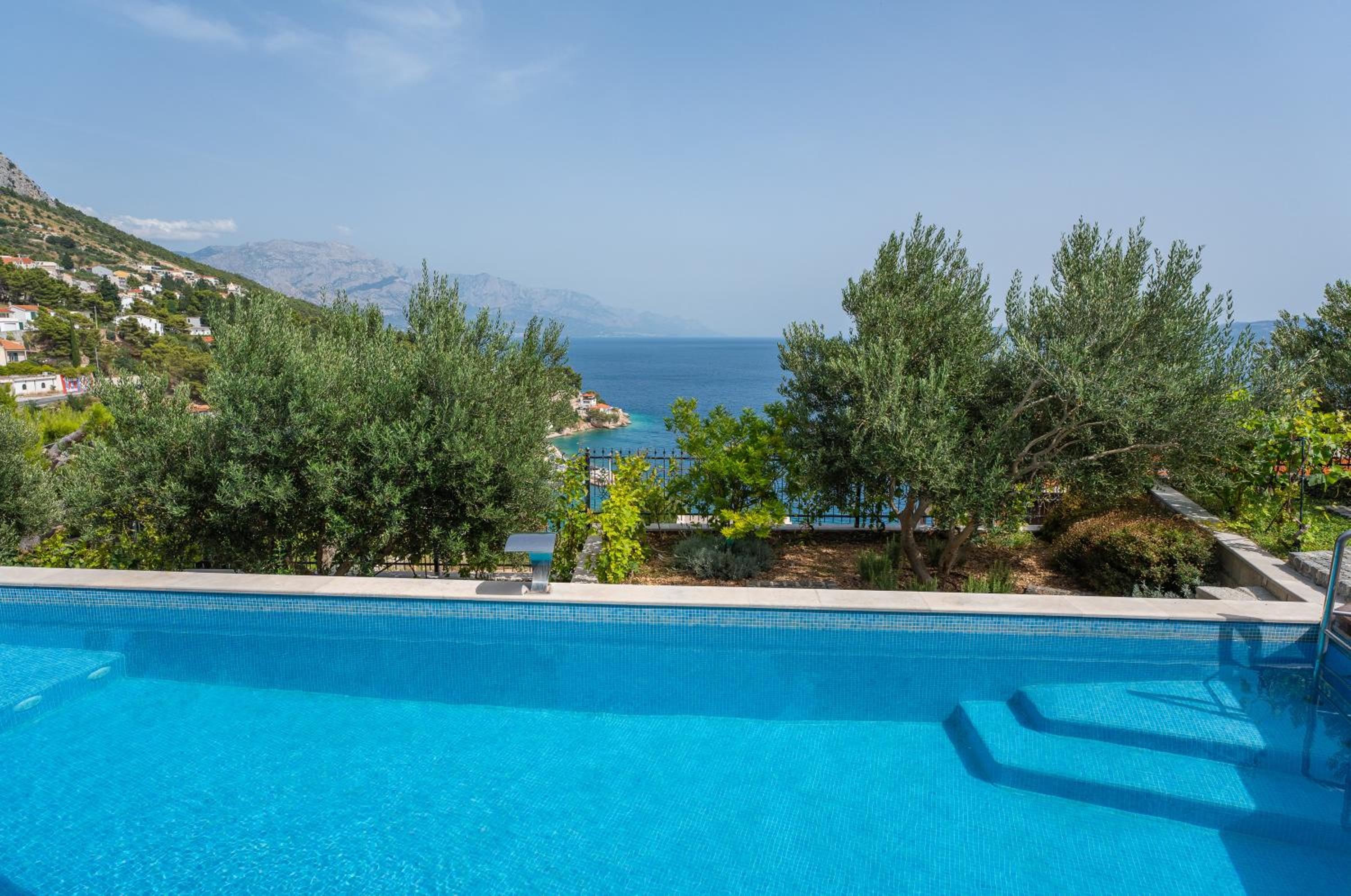 Villa Porto Mimice, 40sqm Heated Private Pool, 4 bedrooms, Sauna, Gym, Billiard view 3