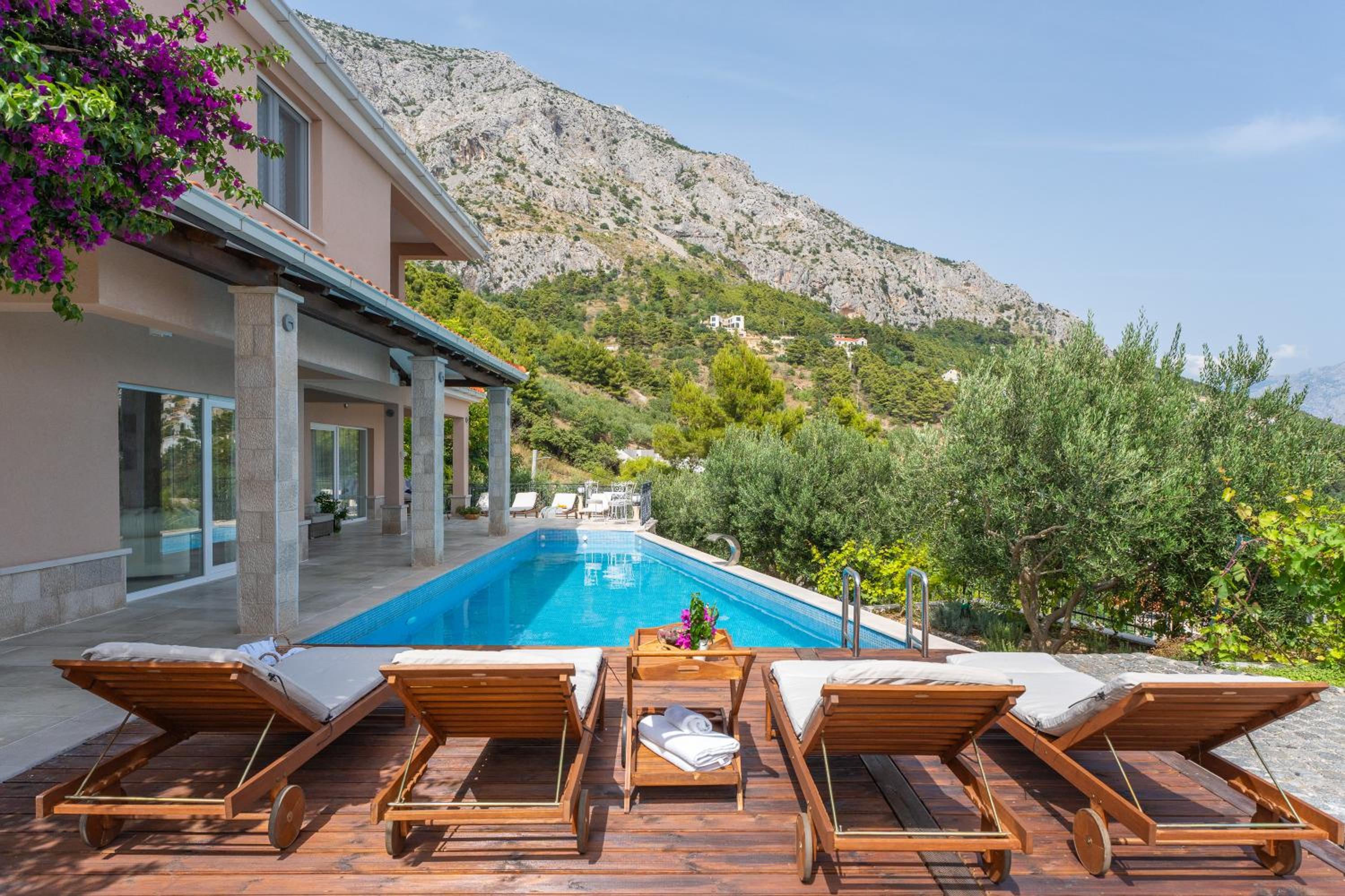 Villa Porto Mimice, 40sqm Heated Private Pool, 4 bedrooms, Sauna, Gym, Billiard view 2