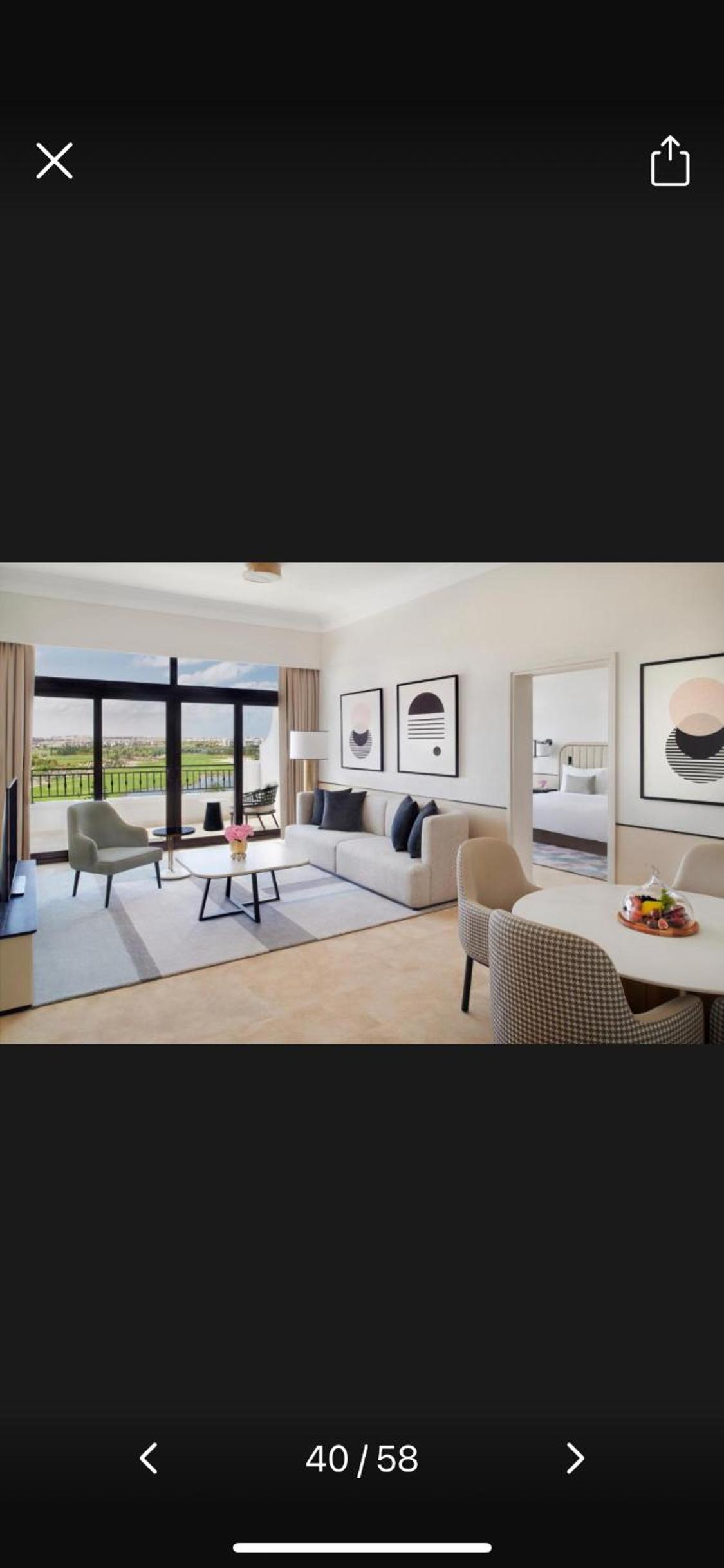 Serviced apartment in address golf hotel