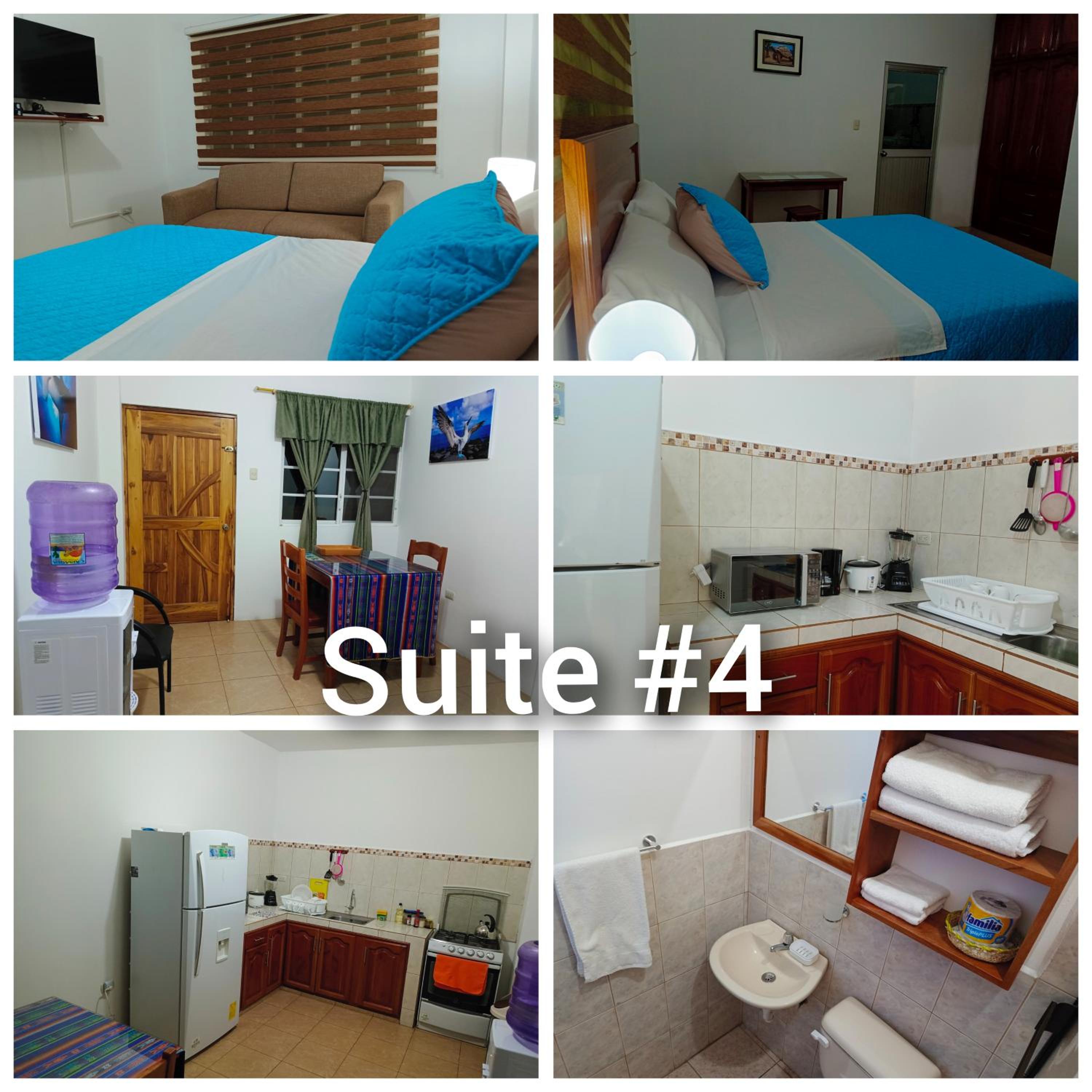 Teresita's House Suites con cocina privada , ideal para parejas, AC, wifi agua caliente, cerca del aeropuerto, a pocos pasos del malecón San Cristóbal