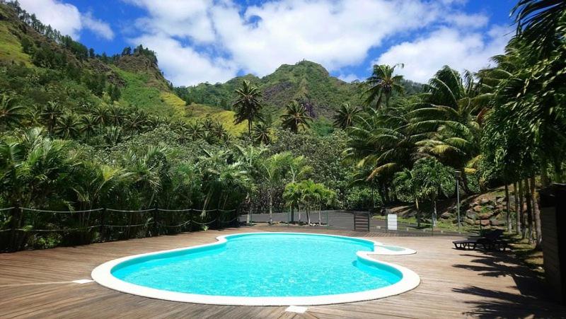 Villa de luxe LEGEND RESORT MOOREA vue mer et montagne - piscine - terrain de tennis - salle de sport - 3 chambres view 5