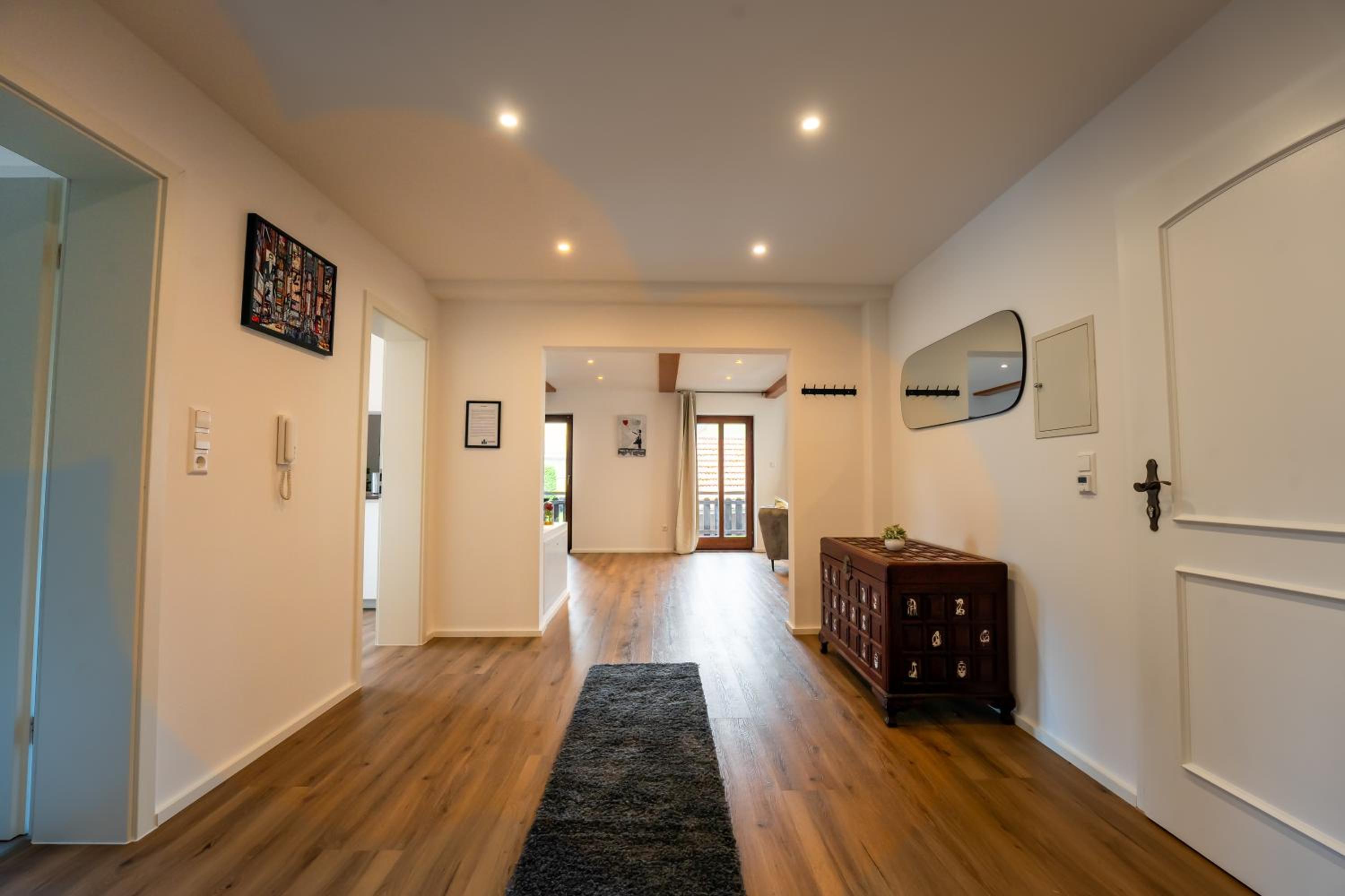 Design-Fachwerk-Suite - Balkon-Parkplatz-Therme