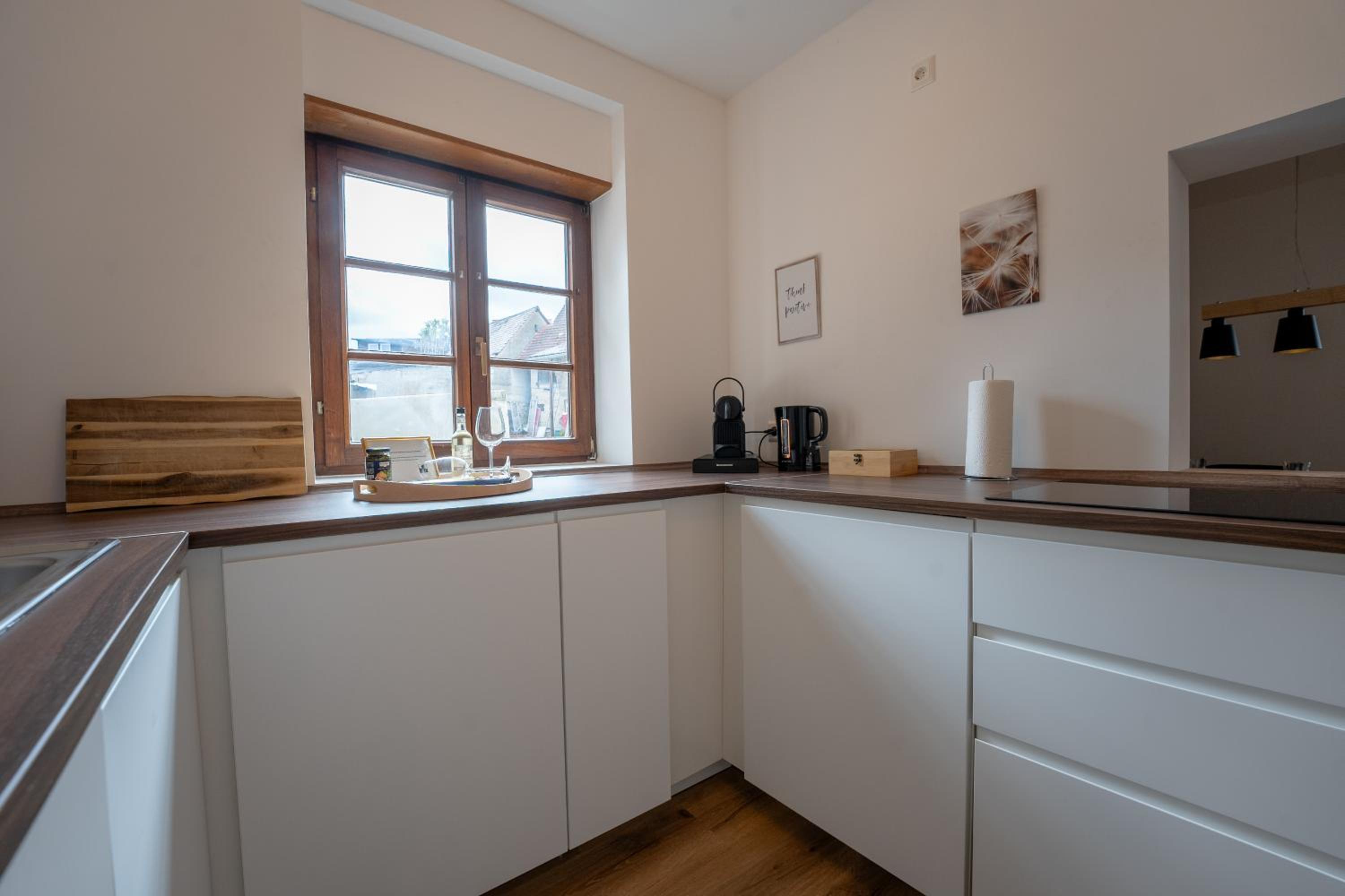 Design-Fachwerk-Suite - Balkon-Parkplatz-Therme