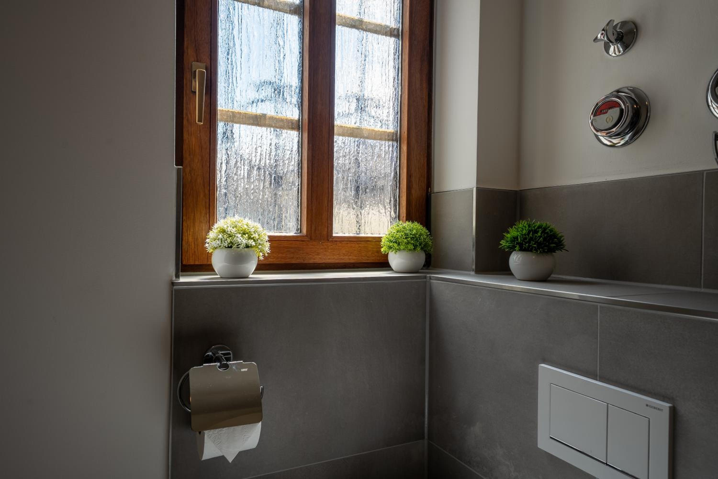 Design-Fachwerk-Suite - Balkon-Parkplatz-Therme