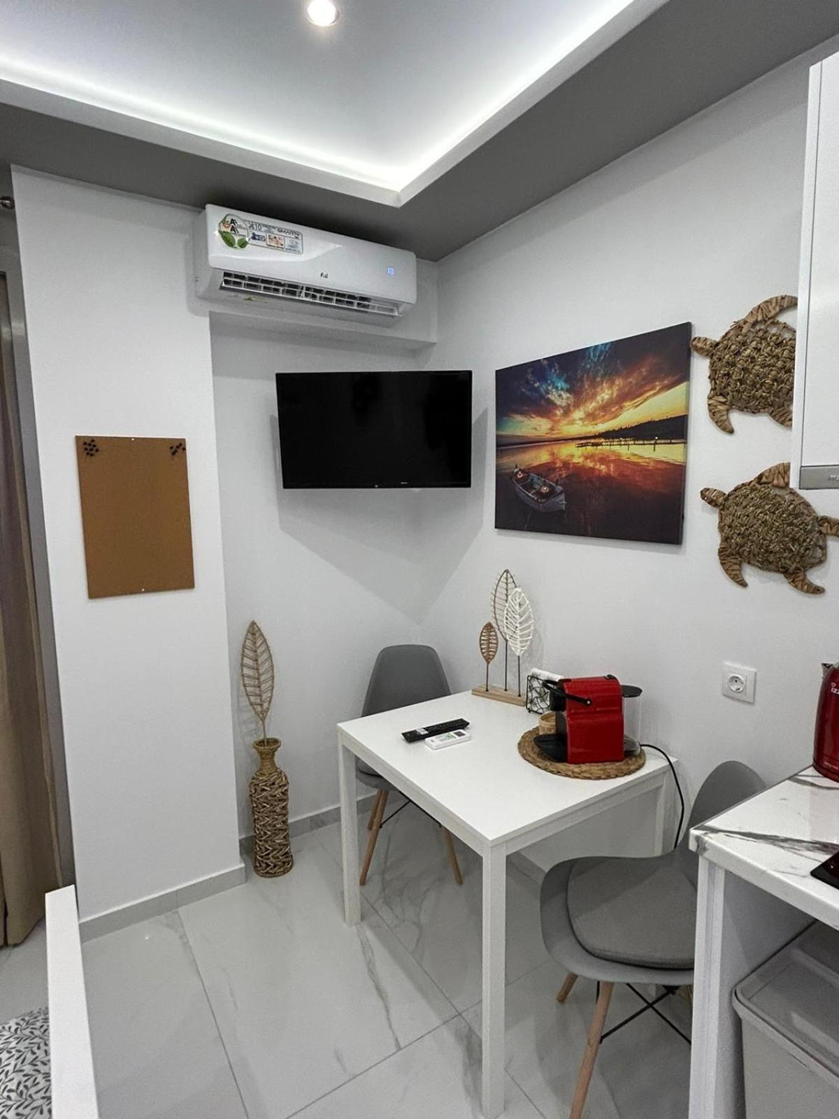Premium Studio DANAI 14 Paralia Beach view 5