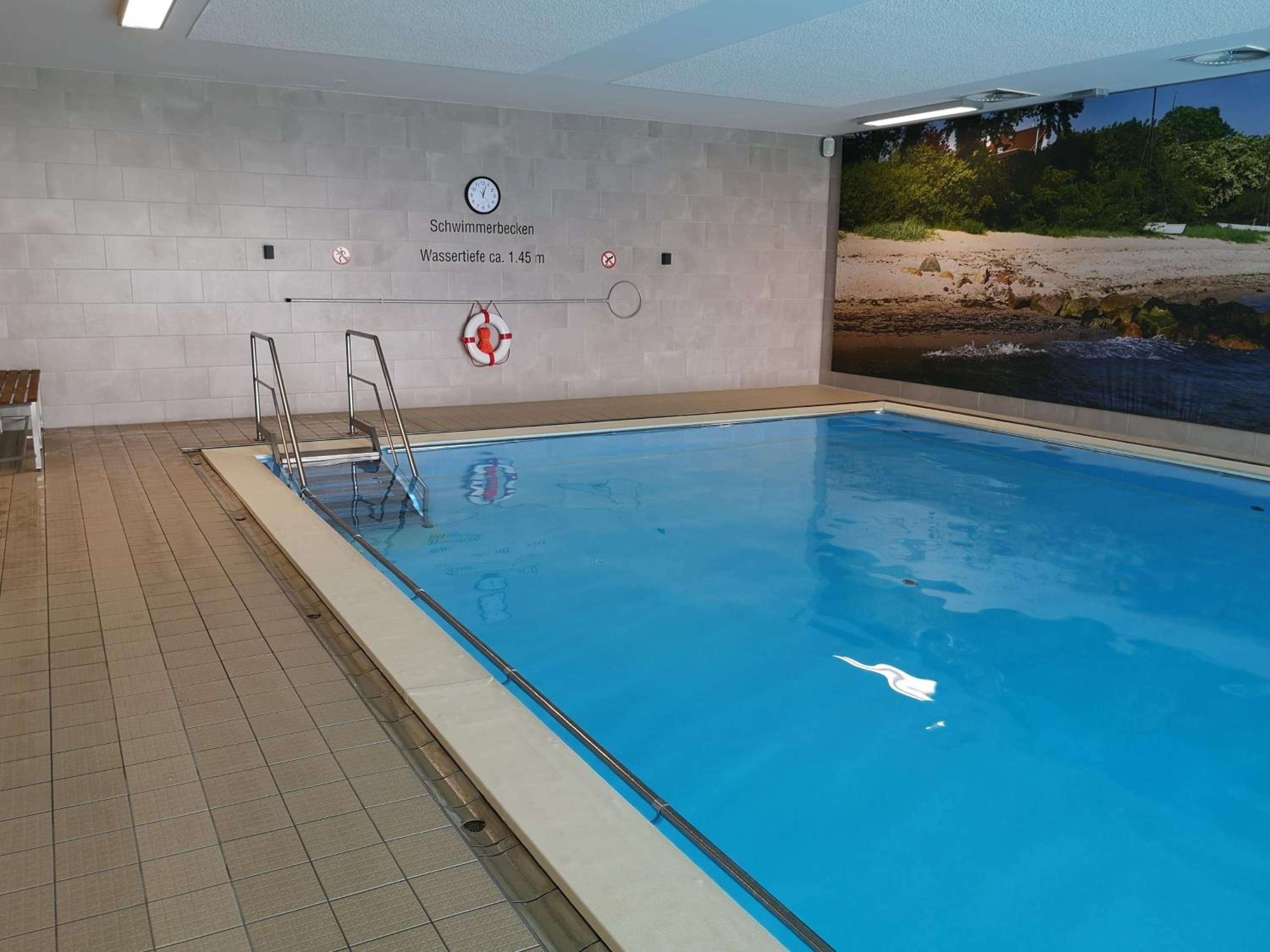 Fewo Muschelgetuschel im Prinz Hamlet - Pool und direkte Strandlage