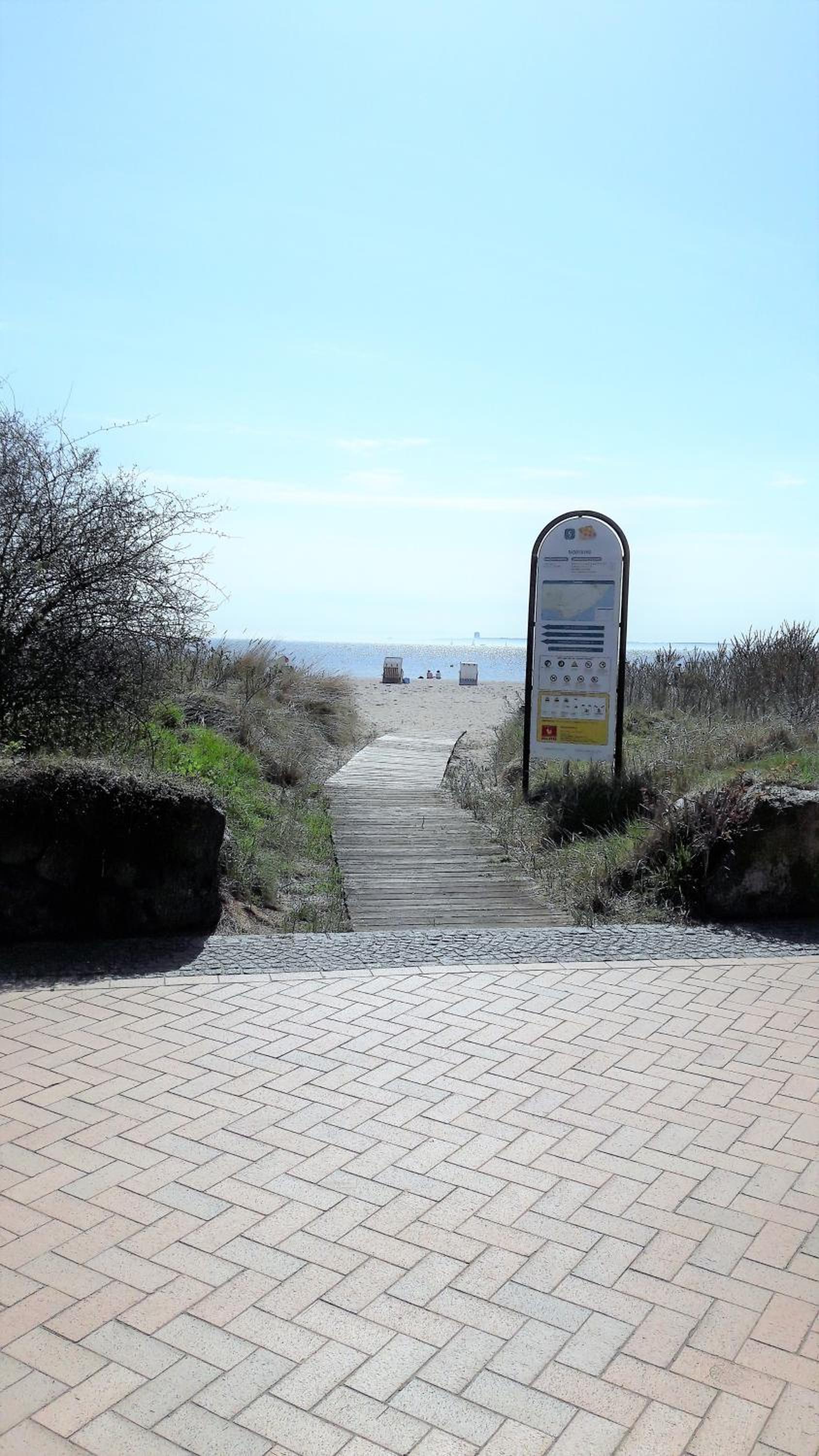 Fewo Muschelgetuschel im Prinz Hamlet - Pool und direkte Strandlage